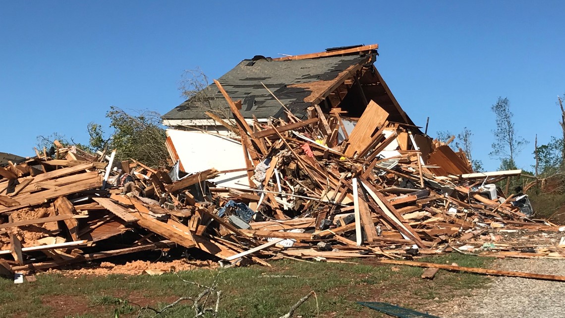 NWS says Upson County damage consistent with EF-3 tornado | 13wmaz.com