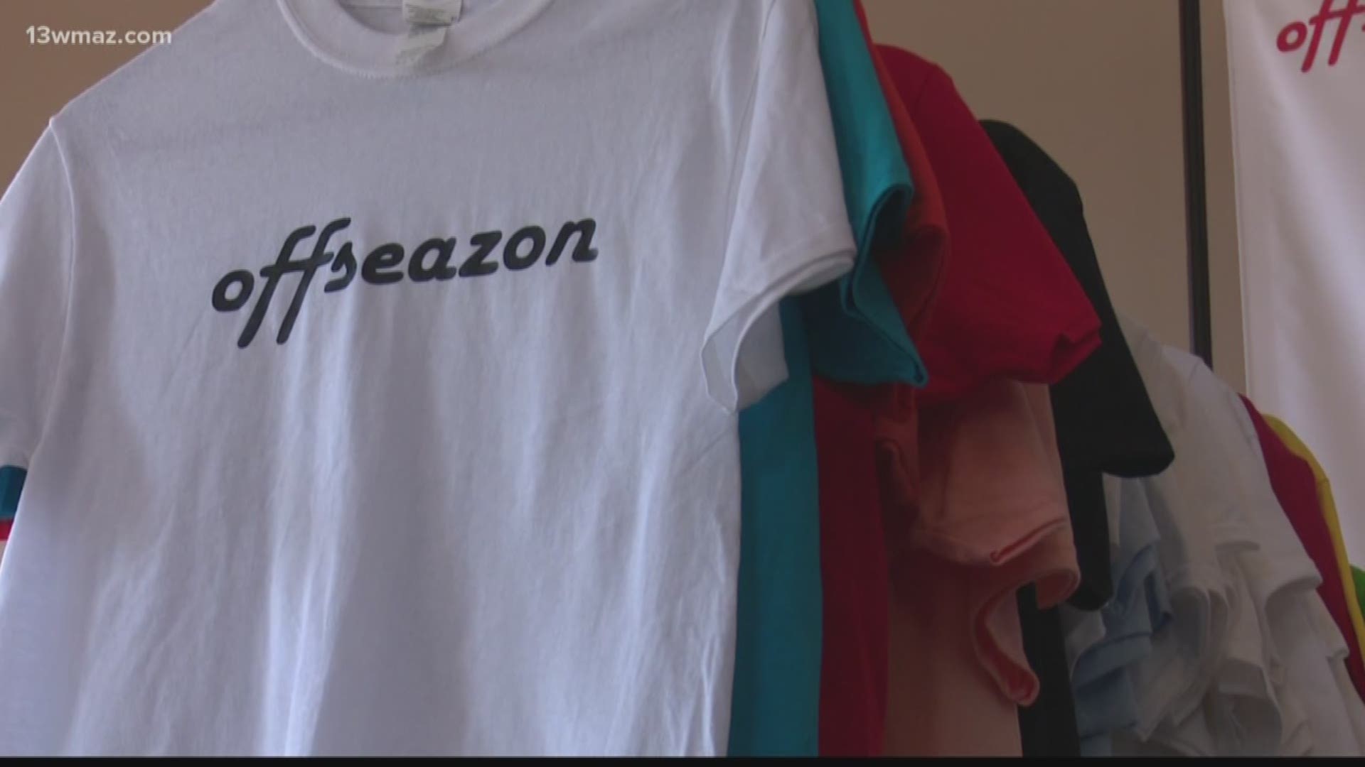 18-year-old Kyler Ross is opening his own storefront in Sandersville for his clothing brand, Offseazon. He hopes to motivate people with a positive mindset.