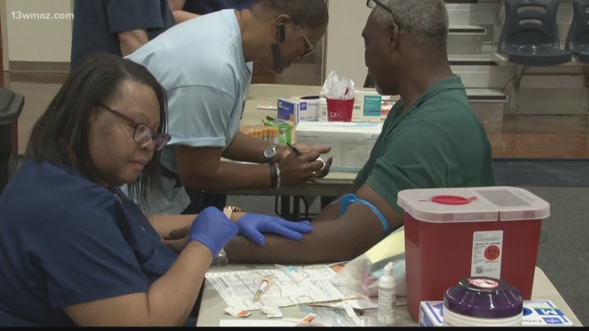 Dozens of men received free health screenings at Central Georgia Technical College in Macon Saturday. The 7th annual Iron Men's Health Fair was put on by Navicent Health, the health department, and other local healthcare partners.