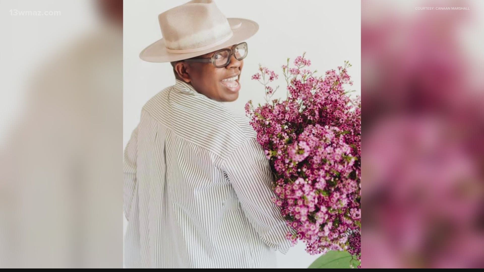 Macon native and florist Canaan Marshall is putting his design skills to the test in season two of 'Full Bloom' on HBO Max