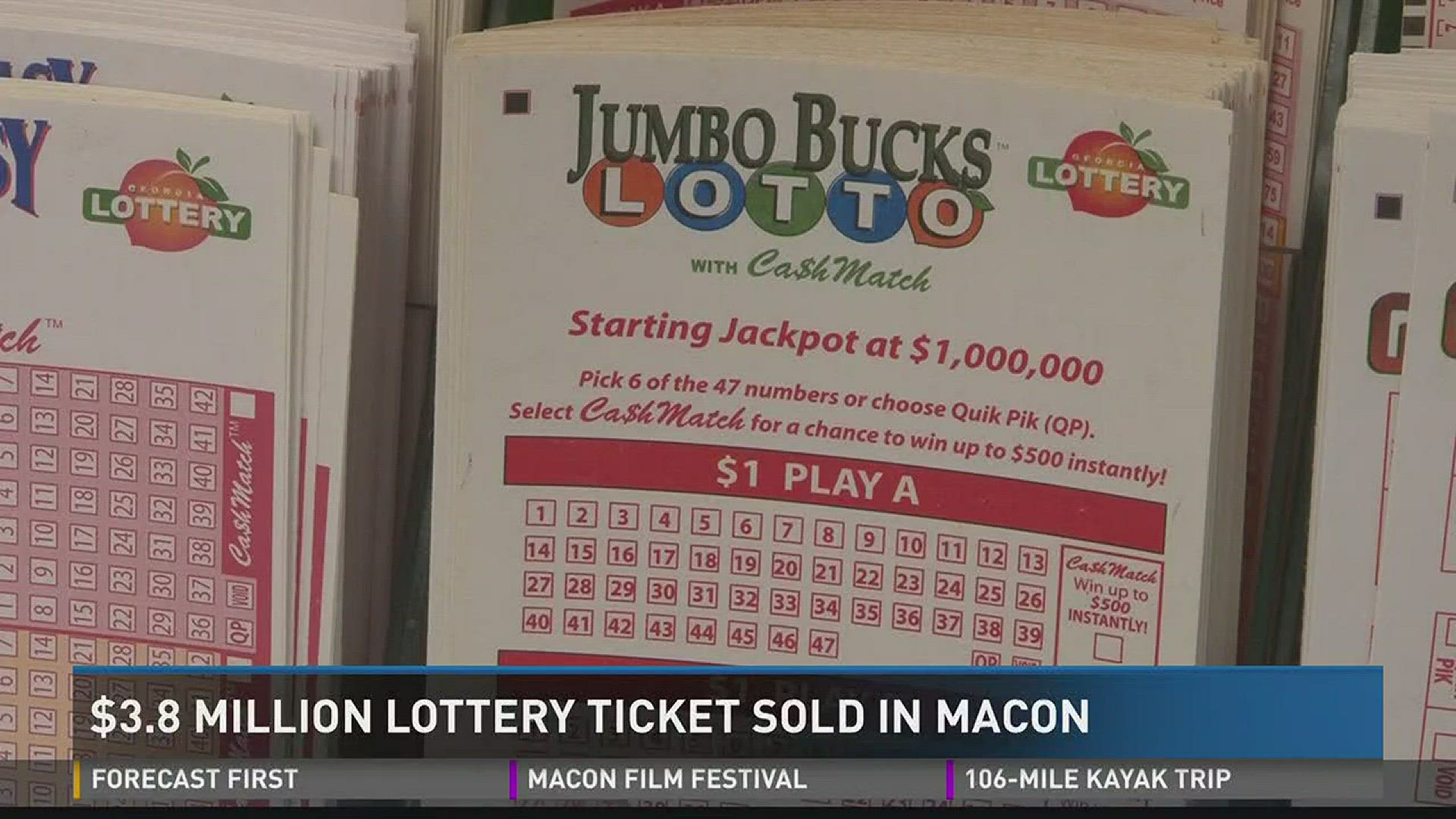 $3.8 million lottery ticket sold in Macon