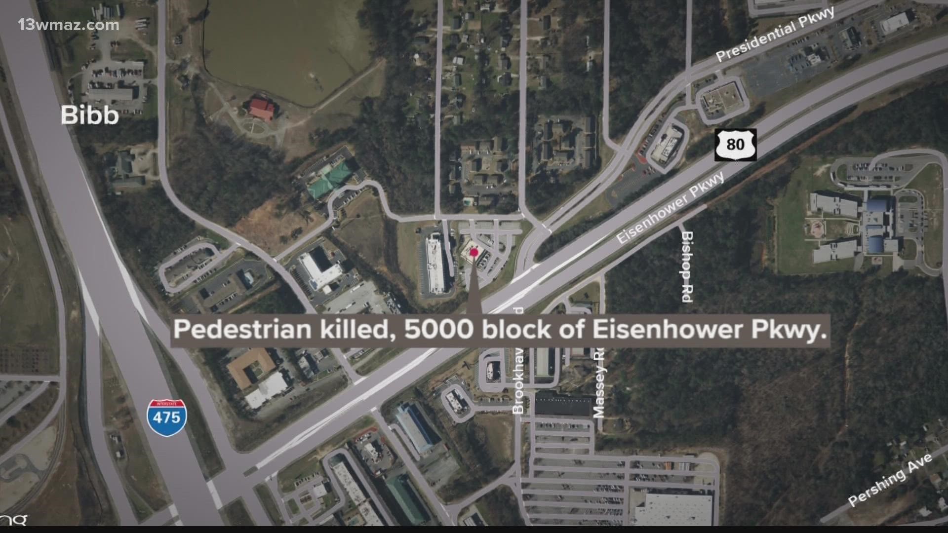 A man is dead after a hit and run on Eisenhower Parkway in Macon. The Bibb County Sheriff's Office says it happened on Monday in the 5000 block around 11:19 p.m.