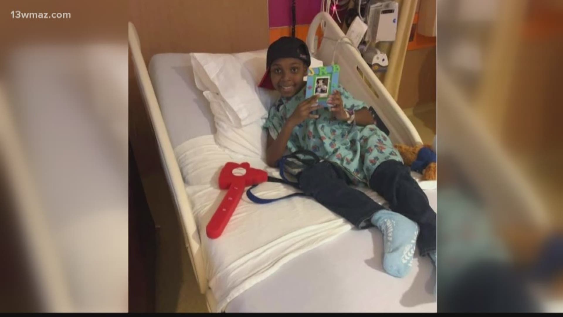 The Warner Robins community is supporting a boy who struggles with congestive heart failure and other serious medical conditions.