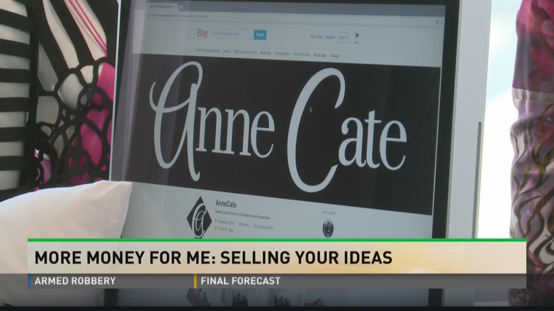 A Kent State student found a way to market her idea, and a major company and Hollywood actress are buying in.