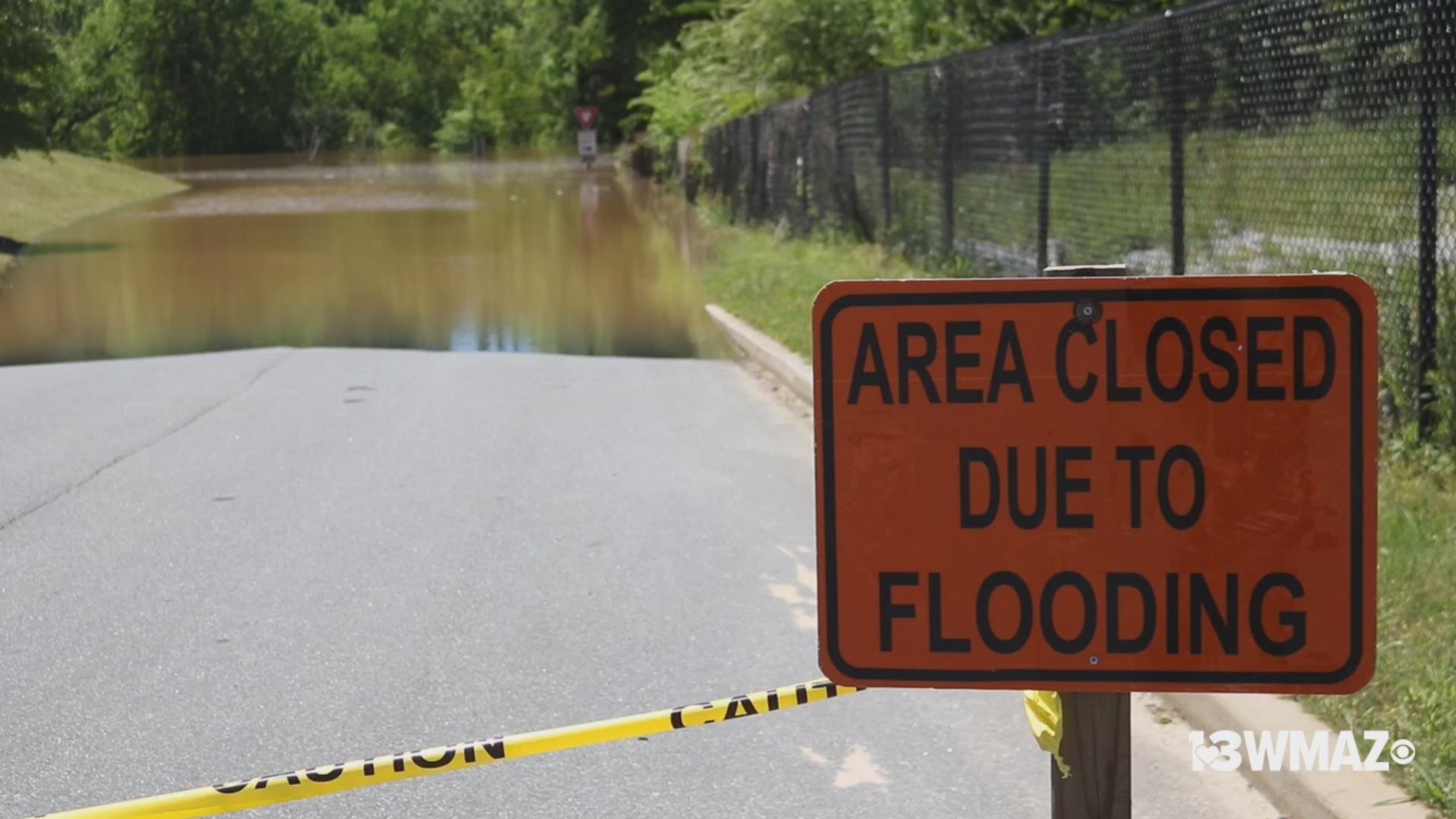The National Weather Service is reporting the Ocmulgee River is in minor flood stage in Macon, at around 23 feet. Parts of Amerson River Park and the Ocmulgee Heritage Trail are closed as a result.
