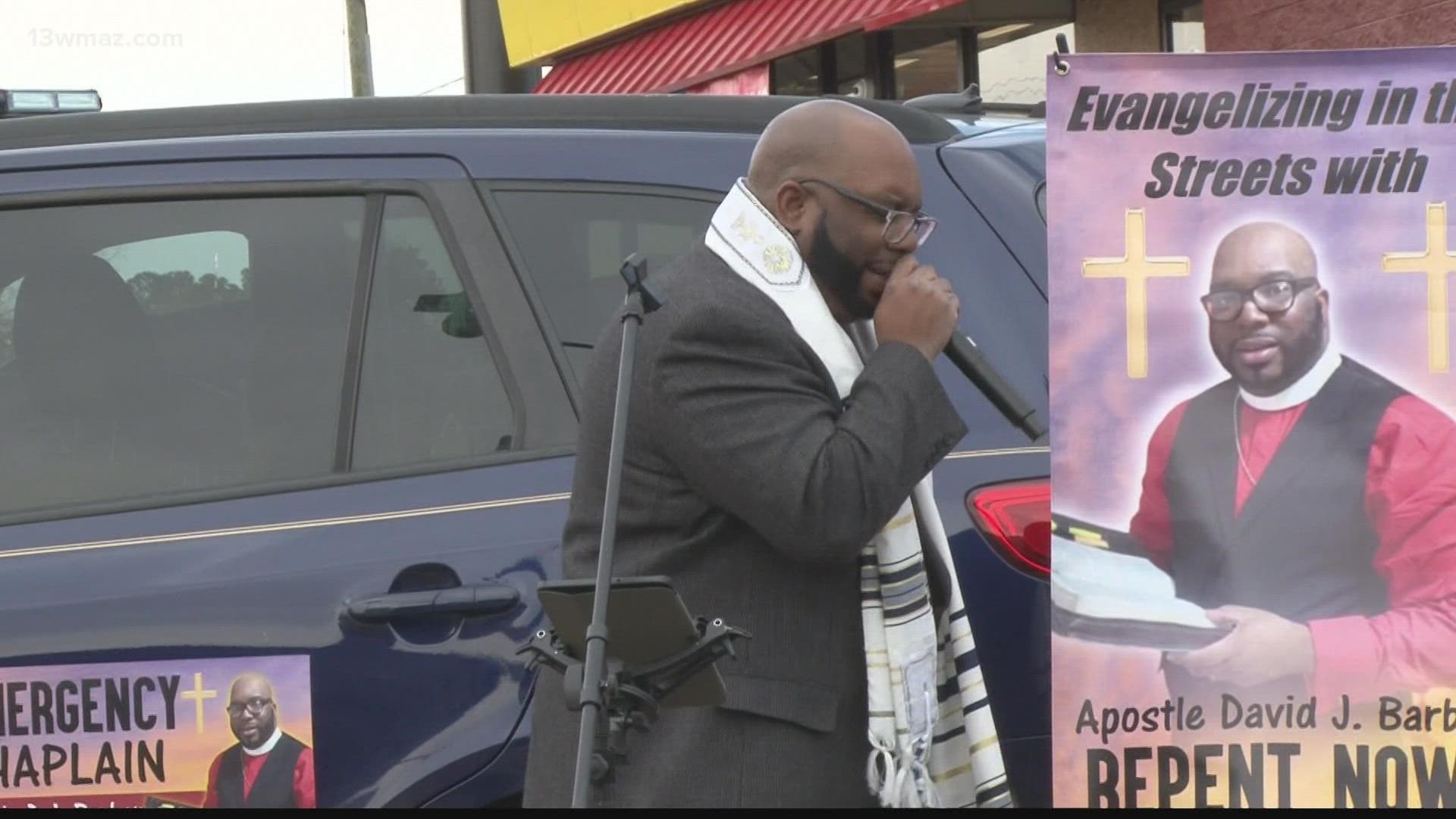 Former Gray firefighter fights crime as MaconBibb County pastor