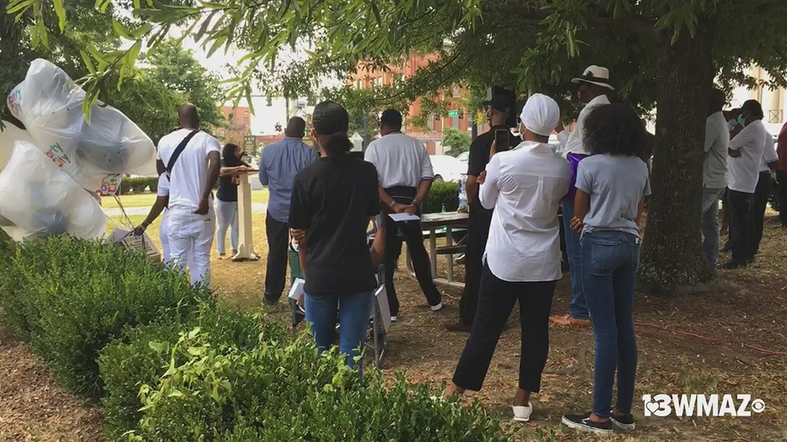 'It's one step towards getting this community together' Antiviolence