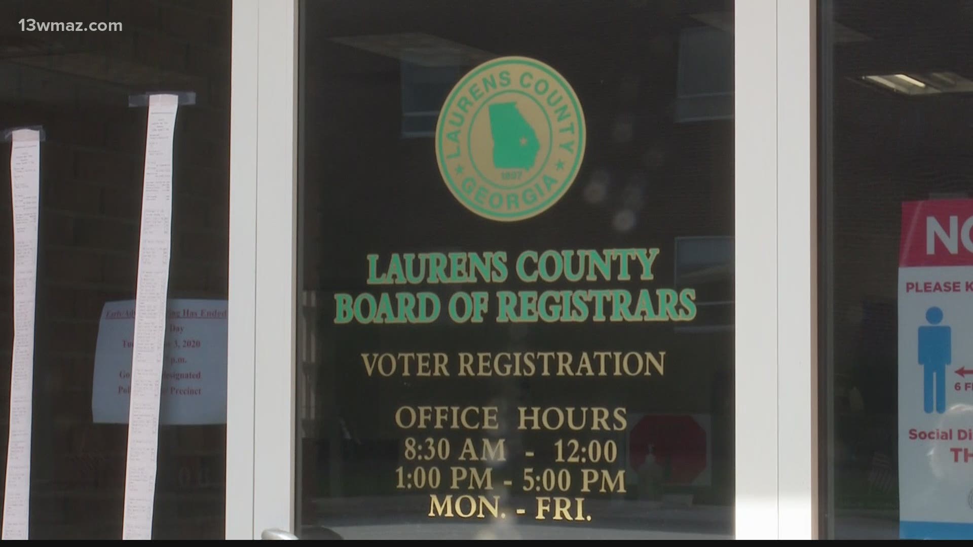 On Friday morning, the Secretary of State made a post on Facebook saying Laurens County had more than 1,700 absentee ballots that needed to be counted.