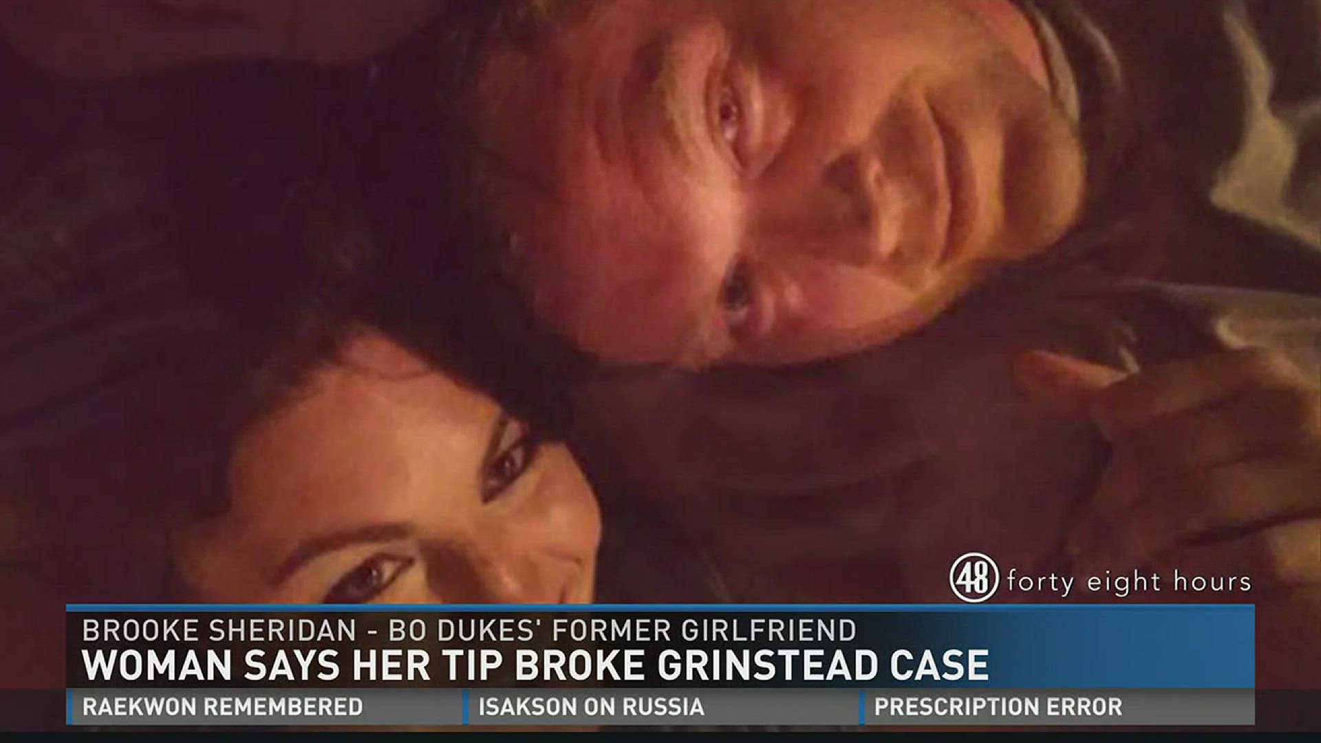 Woman says her tip broke Grinstead case