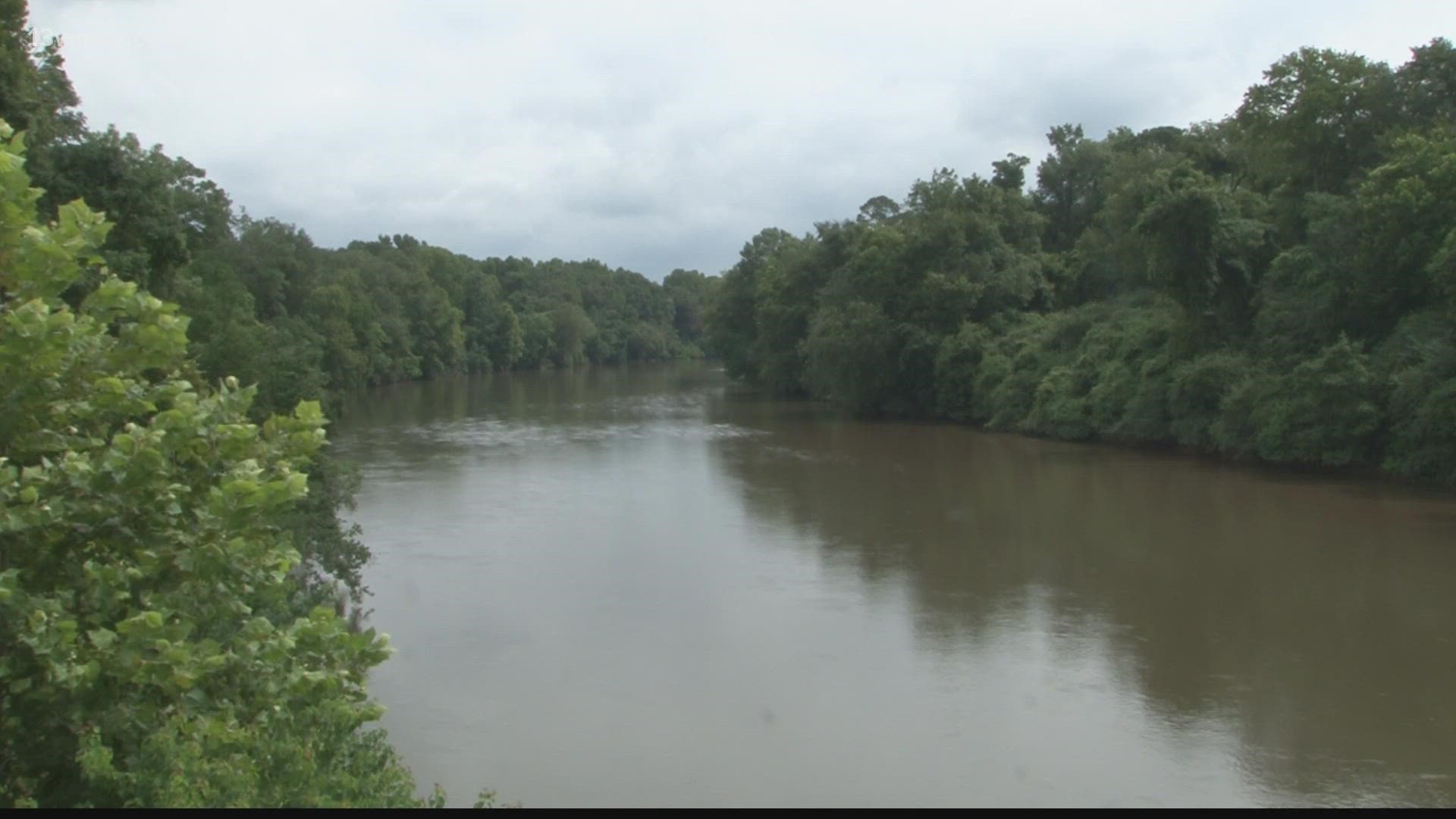 Volunteers can float down the river at Amerson River Park to pick up trash, and check each sandbar and the woods for trash.