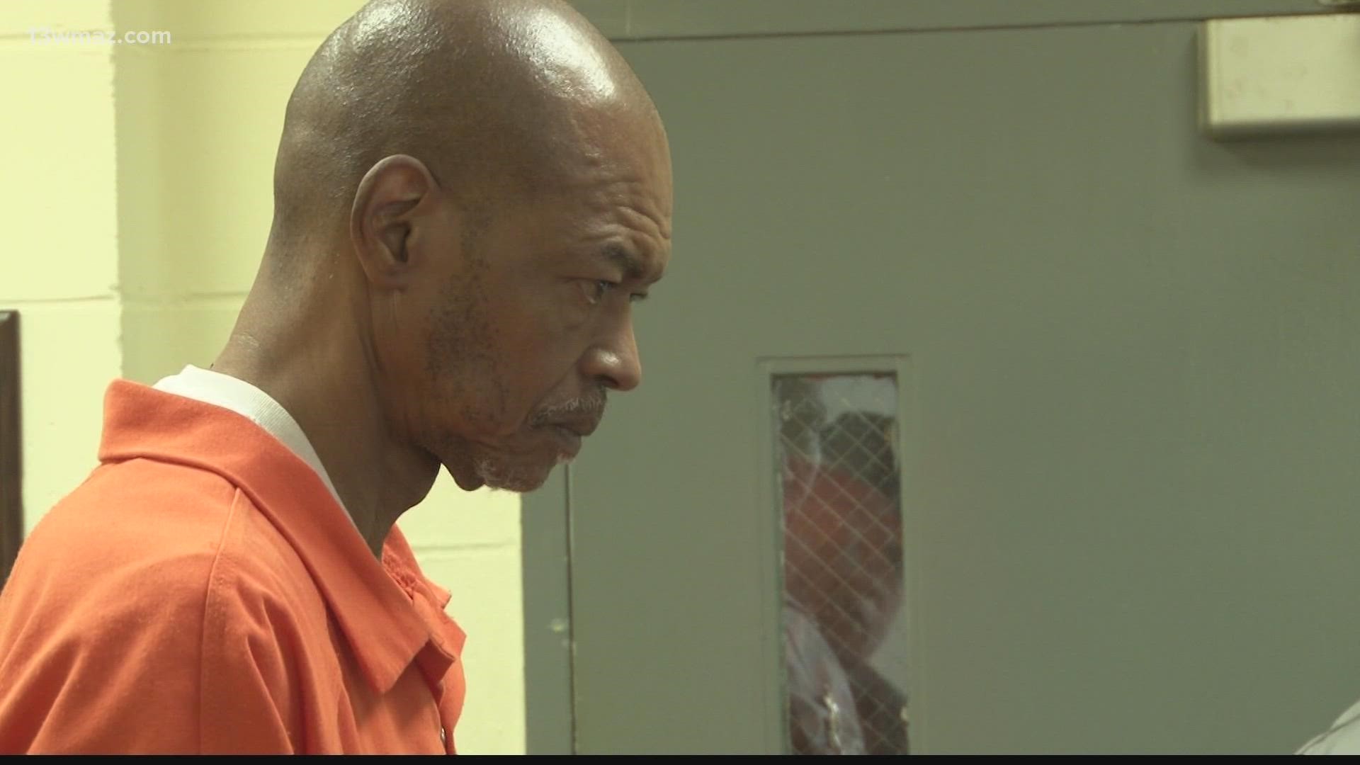 Algie Bryant is being held without bond in the Bibb County jail charged with murder and several other charges.