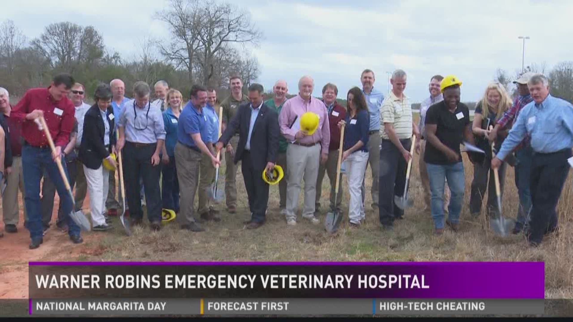 Warner Robins breaks ground on new emergency veterinary hospital