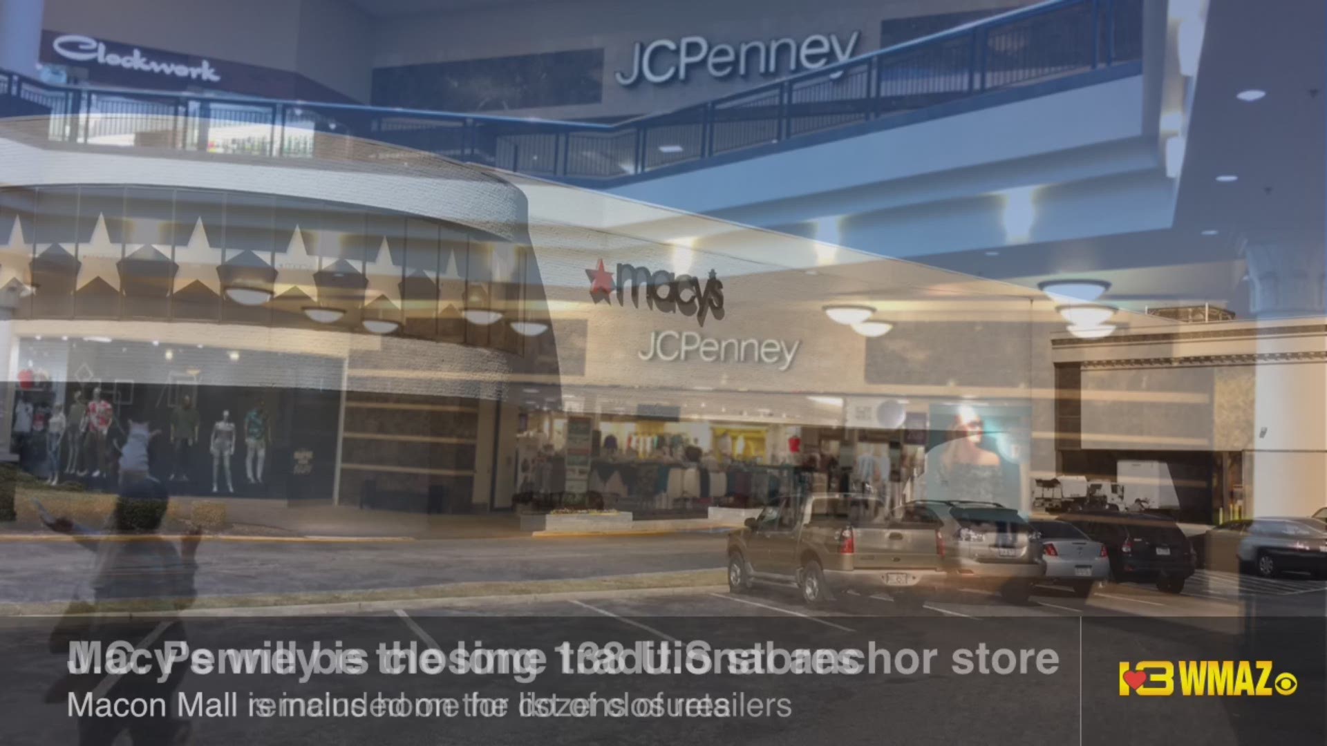 J.C. Penney announced Friday that it's closing in Macon Mall, the latest in a stretch of tough years for many U.S. malls.