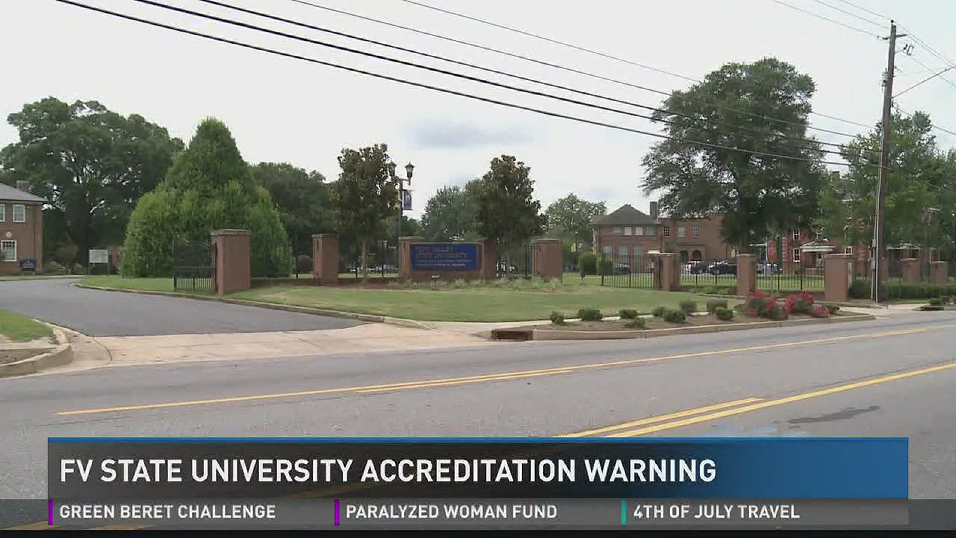 Fort Valley State University receives accreditation warning