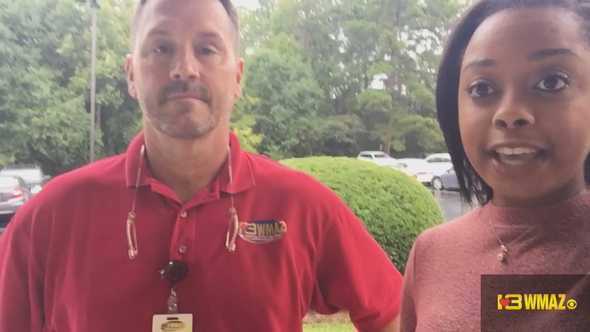 13WMAZ engineer Rad Maddox loading up the station's satellite truck Wednesday morning before heading to Louisiana to help provide support to our TEGNA stations impacted by the storm.