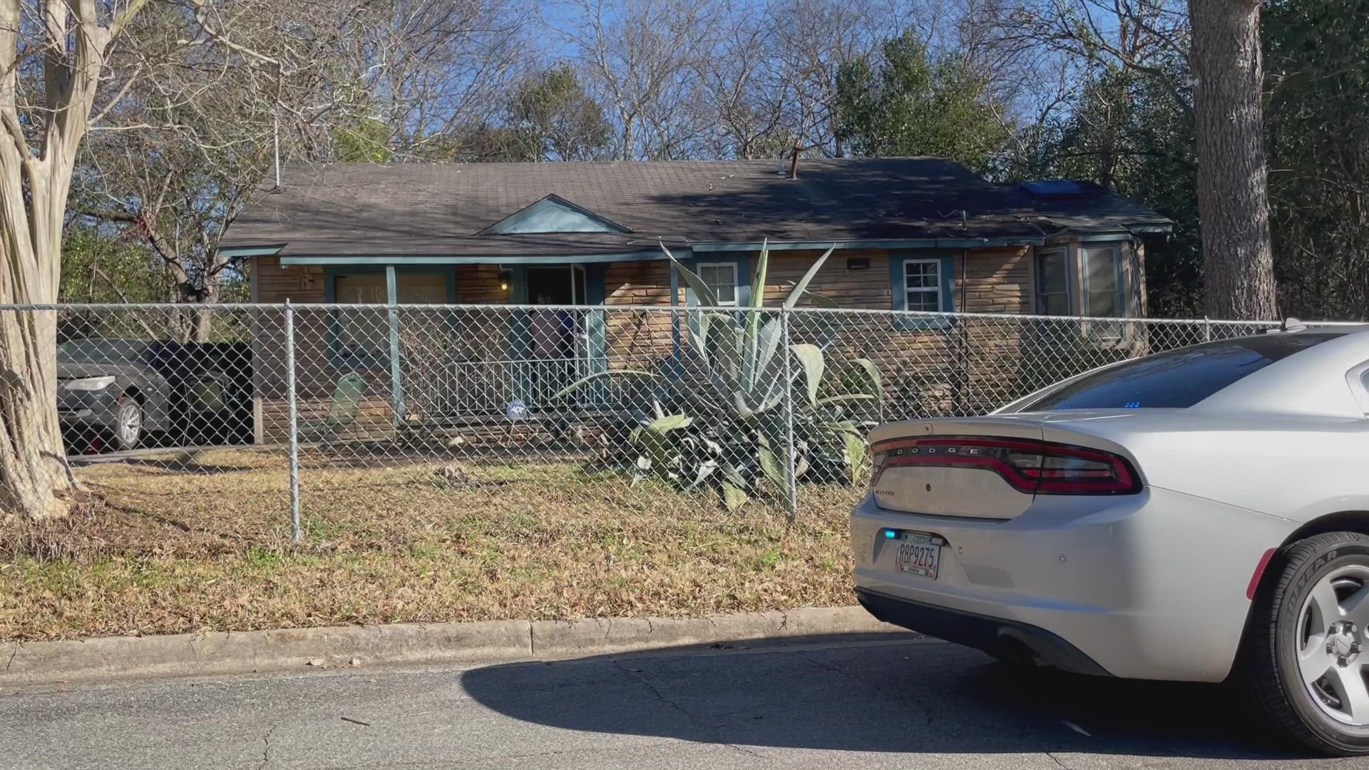 He was found in a field in the 4100 block of Pinson Street.