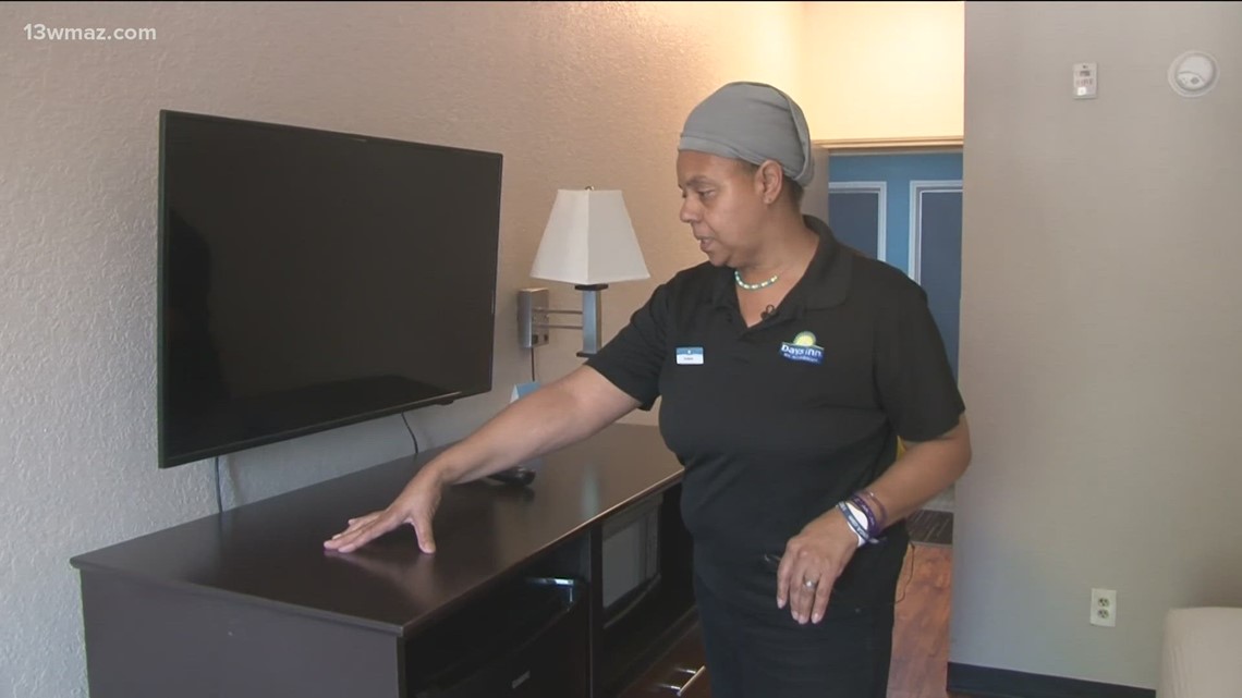 Macon Hotel housekeeper helps guests in bad situations