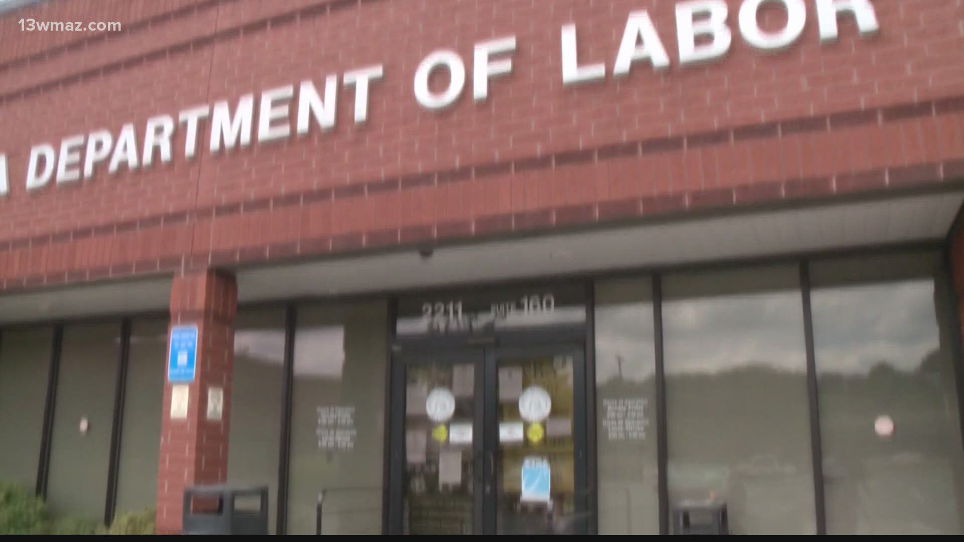 Central Georgia's Department of Labor Career Centers are still closed to the public, and people want answers about why their claims aren't getting finished.