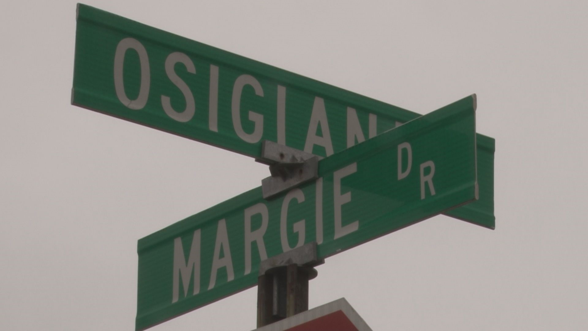 Claudia Robinson says the 4-way stop at the intersection of Margie Drive and Osigian Boulevard needs a stoplight.