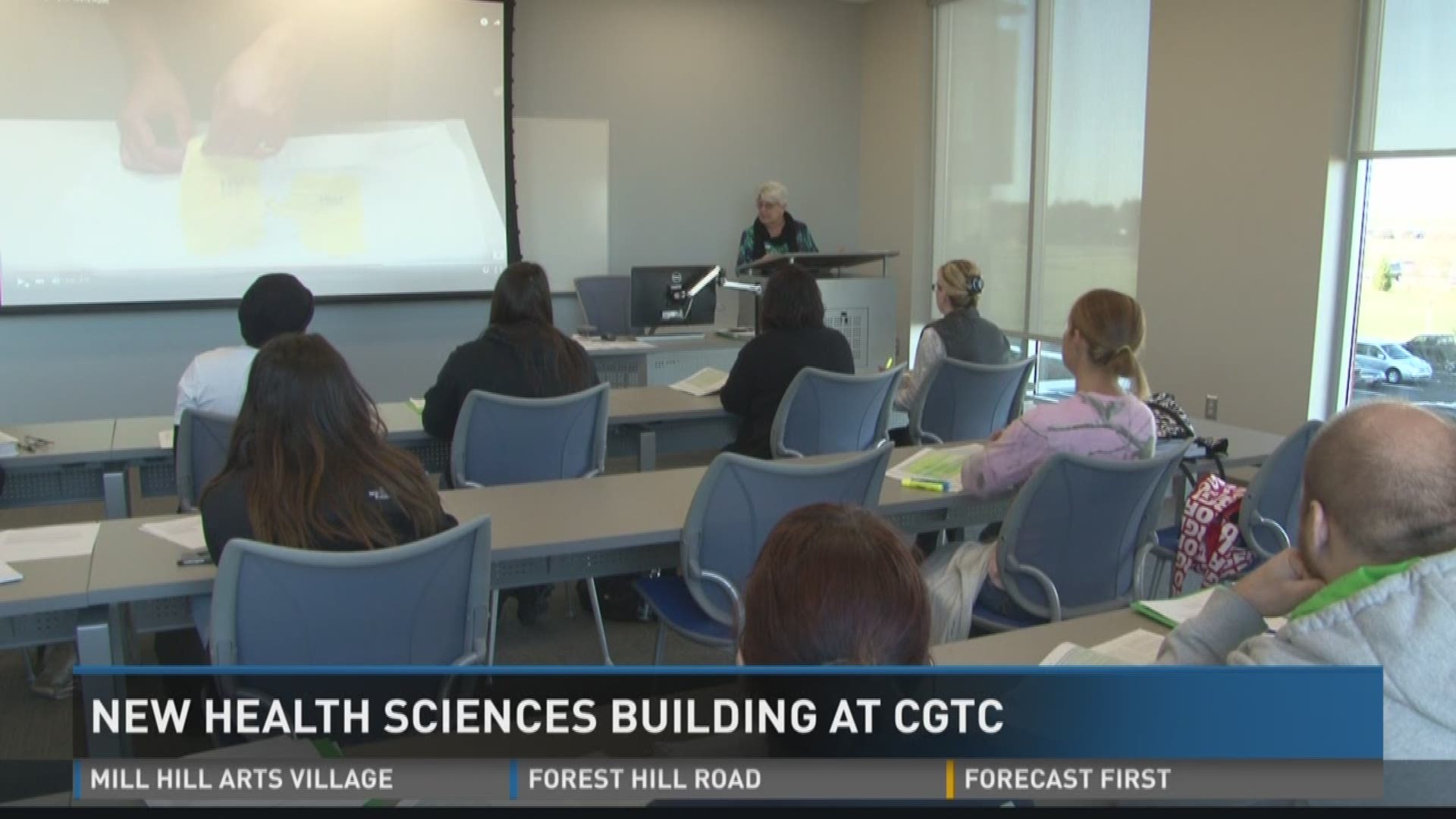 Spring semester health sciences students at Central Georgia Technical College’s Warner Robins campus will have the opportunity to take courses in the brand new Roy H. “Sonny” Watson Health Sciences building, opened to students for the first day of classes