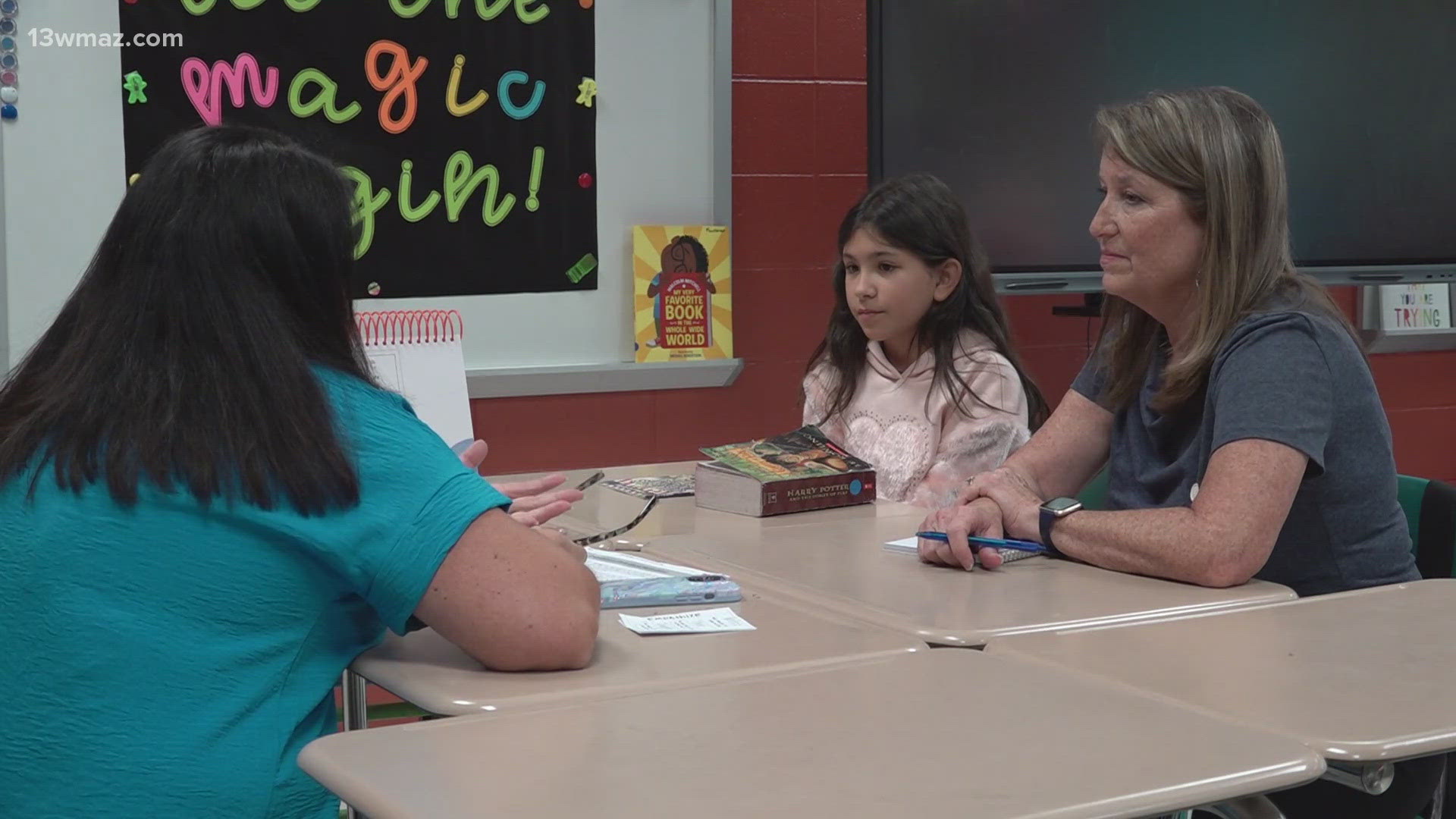 The program does training for the educators who teach reading too. Faulkner said the strategies from Growing Readers work well in the classroom.