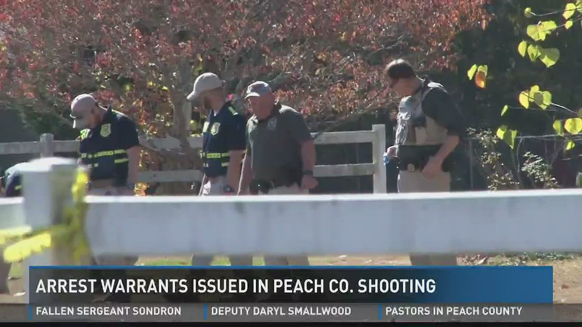 Arrest warrants issued in Peach shooting