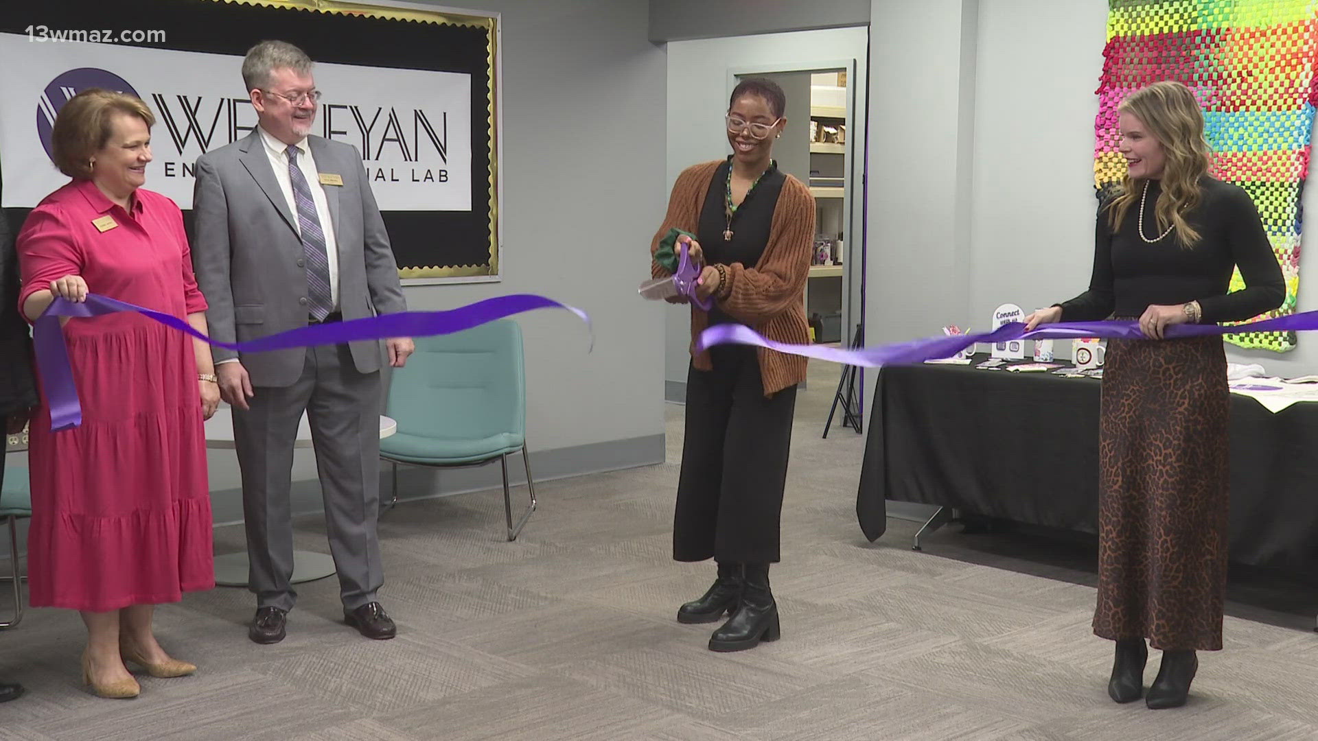 Here's what the ribbon cutting was all about