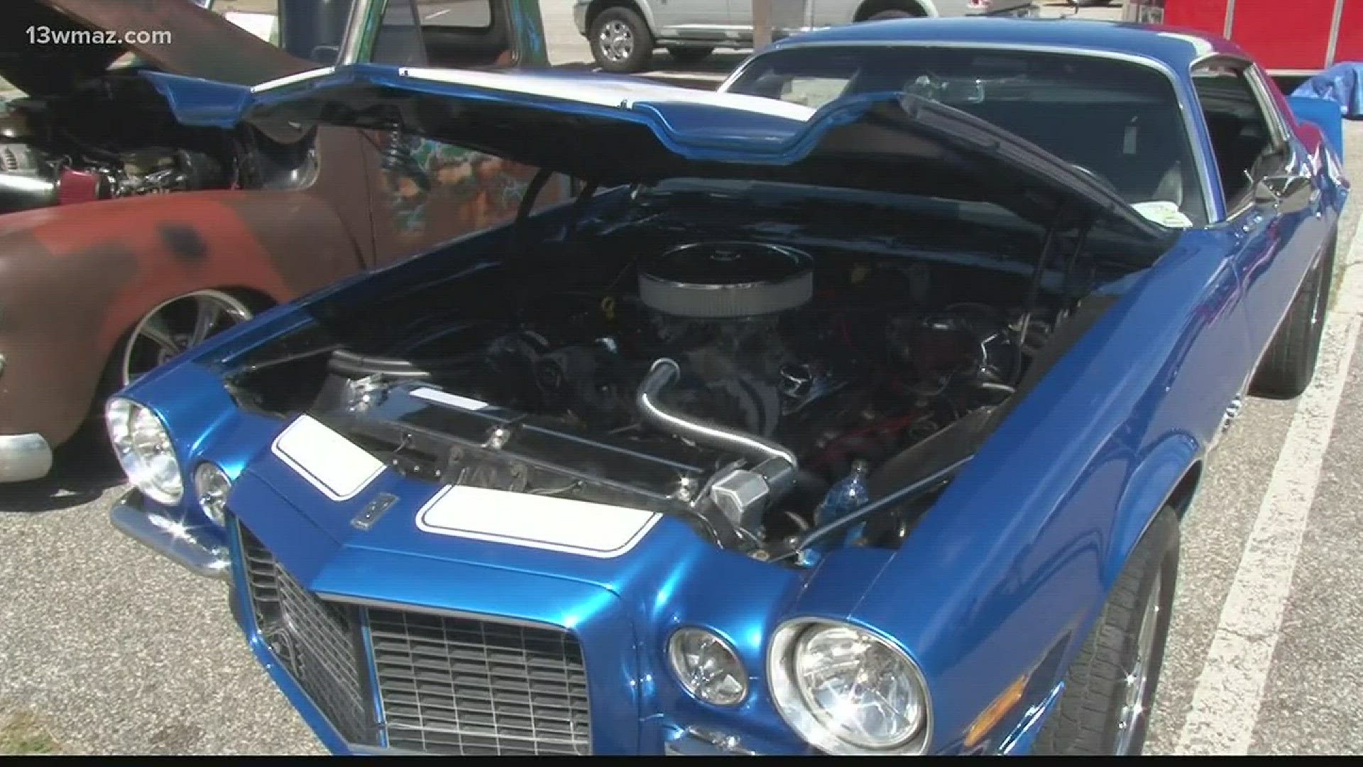 Car show in honor of Sgt. Patrick Sondron