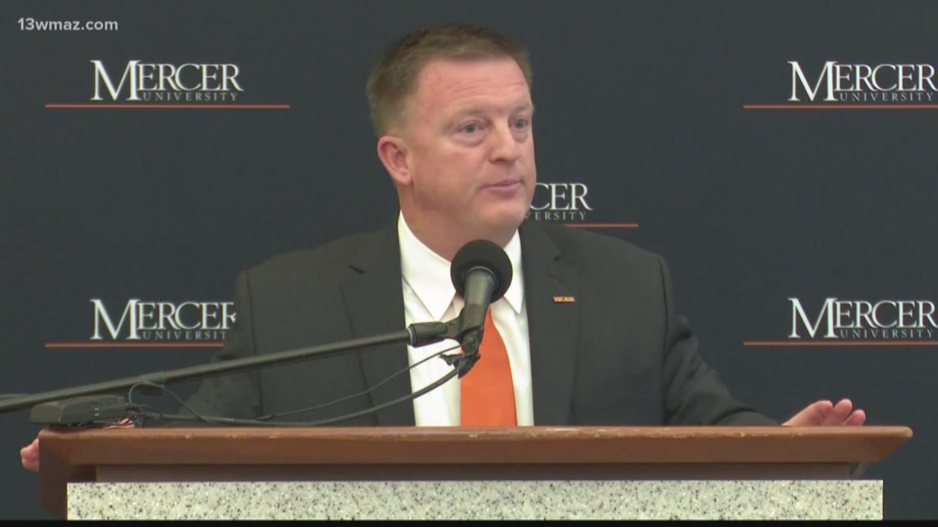 Mercer's new head coach Drew Cronic was introduced to Central Georgia in a press conference Friday.