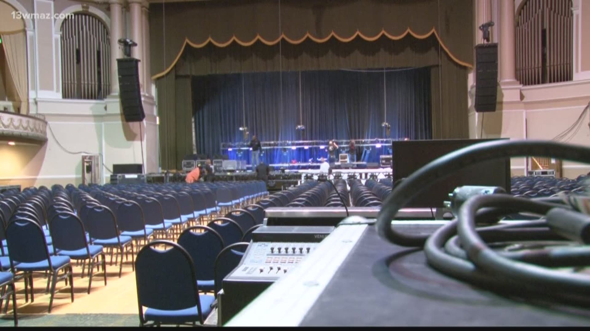 Macon City Auditorium prepares for Capricorn Revival concert