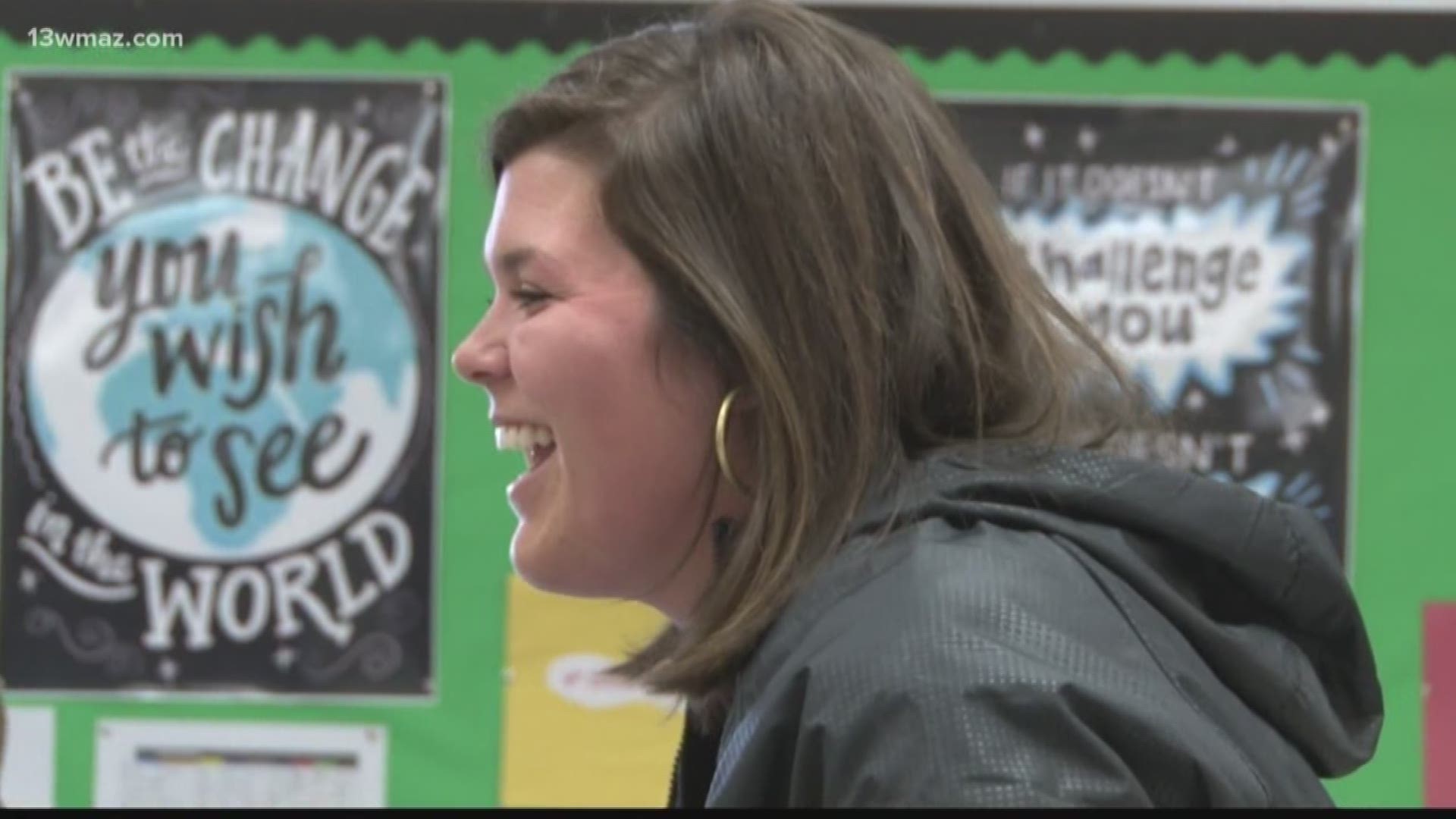 Callie Kendrick teaches sixth, seventh, and eighth grade agriculture at Byron Middle School. She has been teaching for five years, with three of them at Byron.