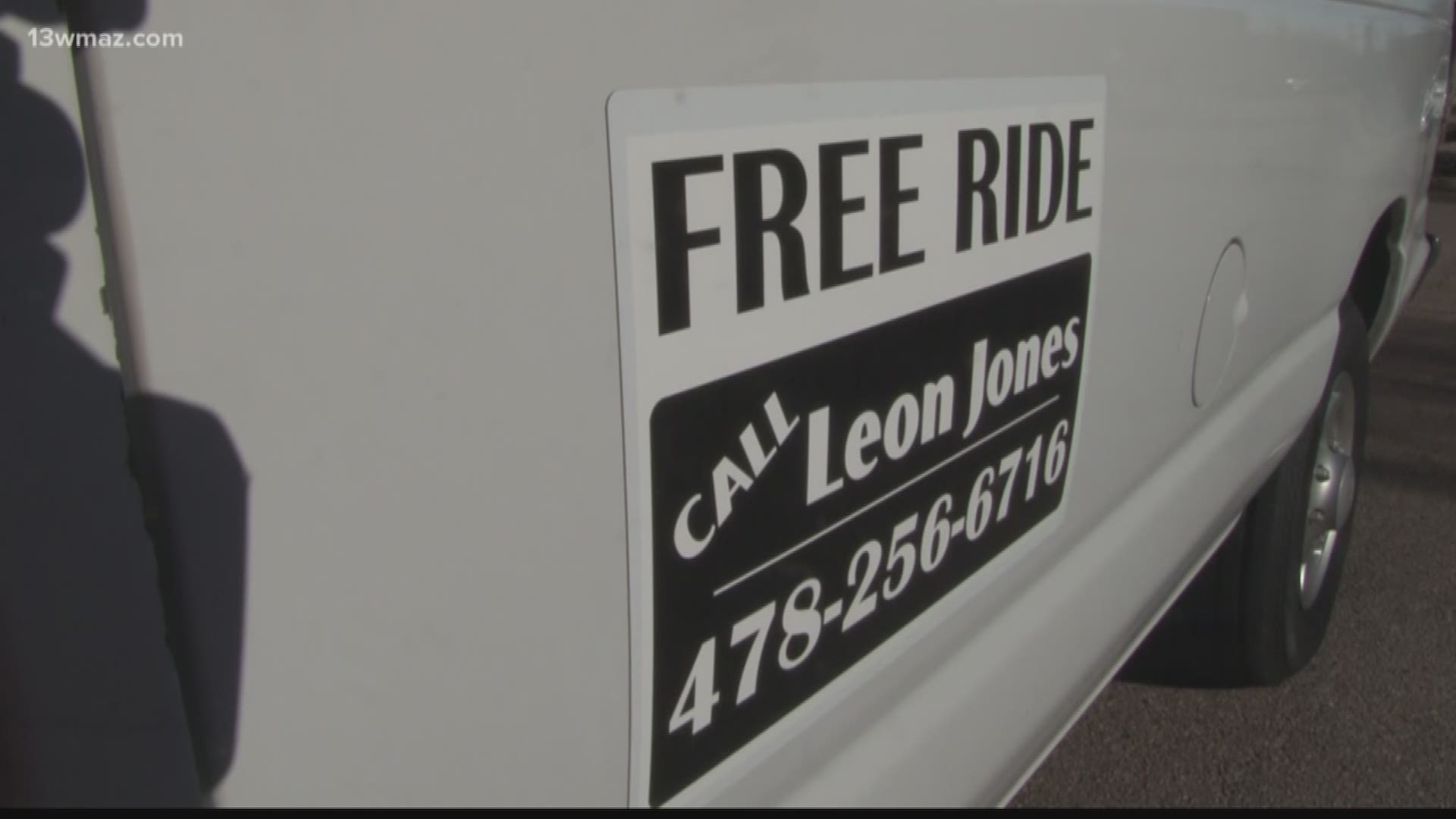 Bibb County Chief Coroner Leon Jones is offering free rides to folks on New Year's Eve to help prevent drunk driving.