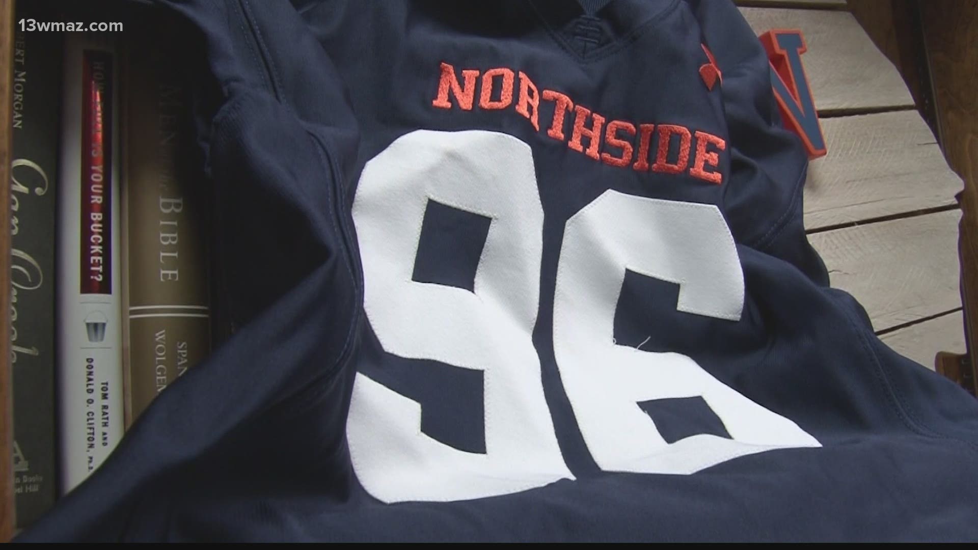 For the past 15 years, fans of the Northside Eagles couldn't spot the number 96 on the field. The jersey number was off limits with good reason.