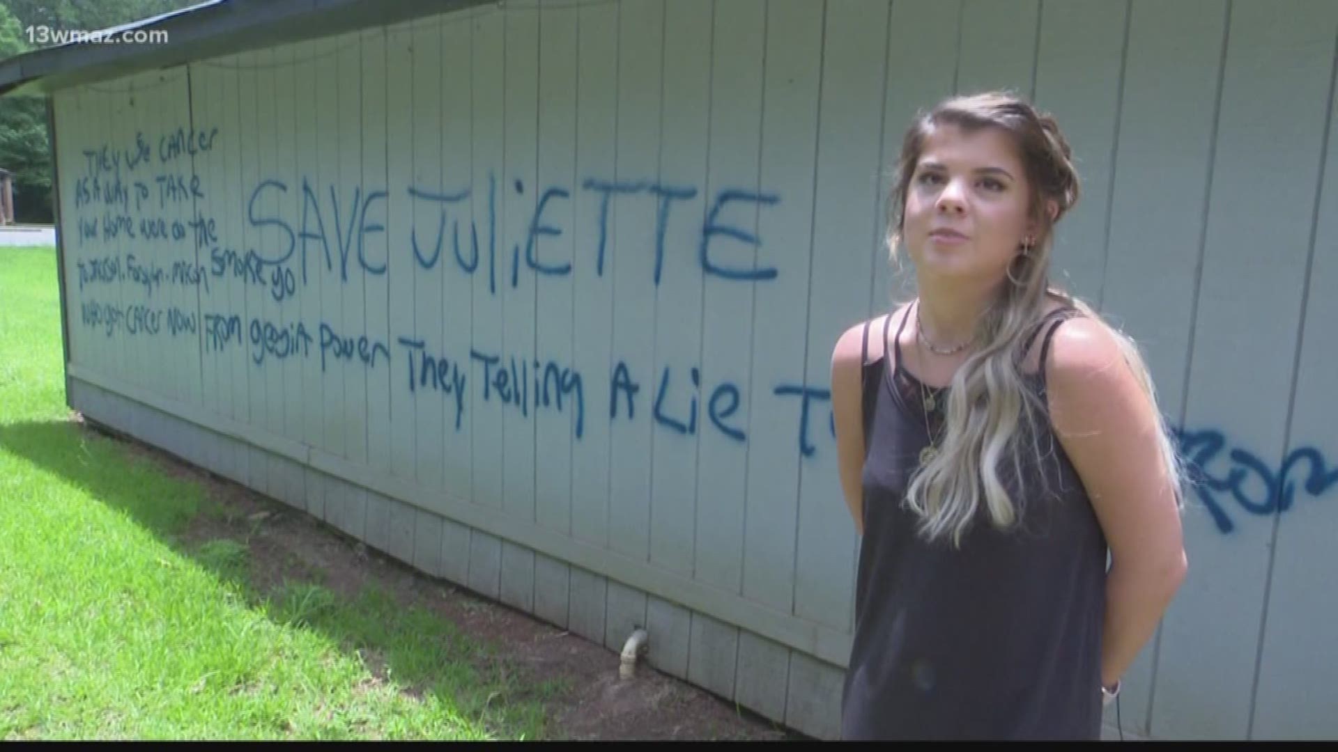 Vandalism calls to 'save Juliette' 