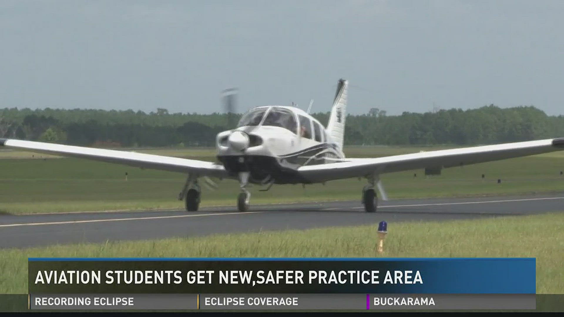 Aviation students get new, safer practice area