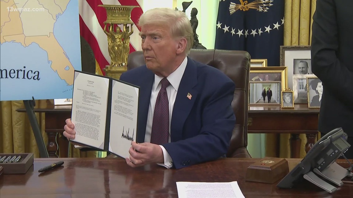 Donald Trump signs executive order for reciprocal tariffs of US trading ...