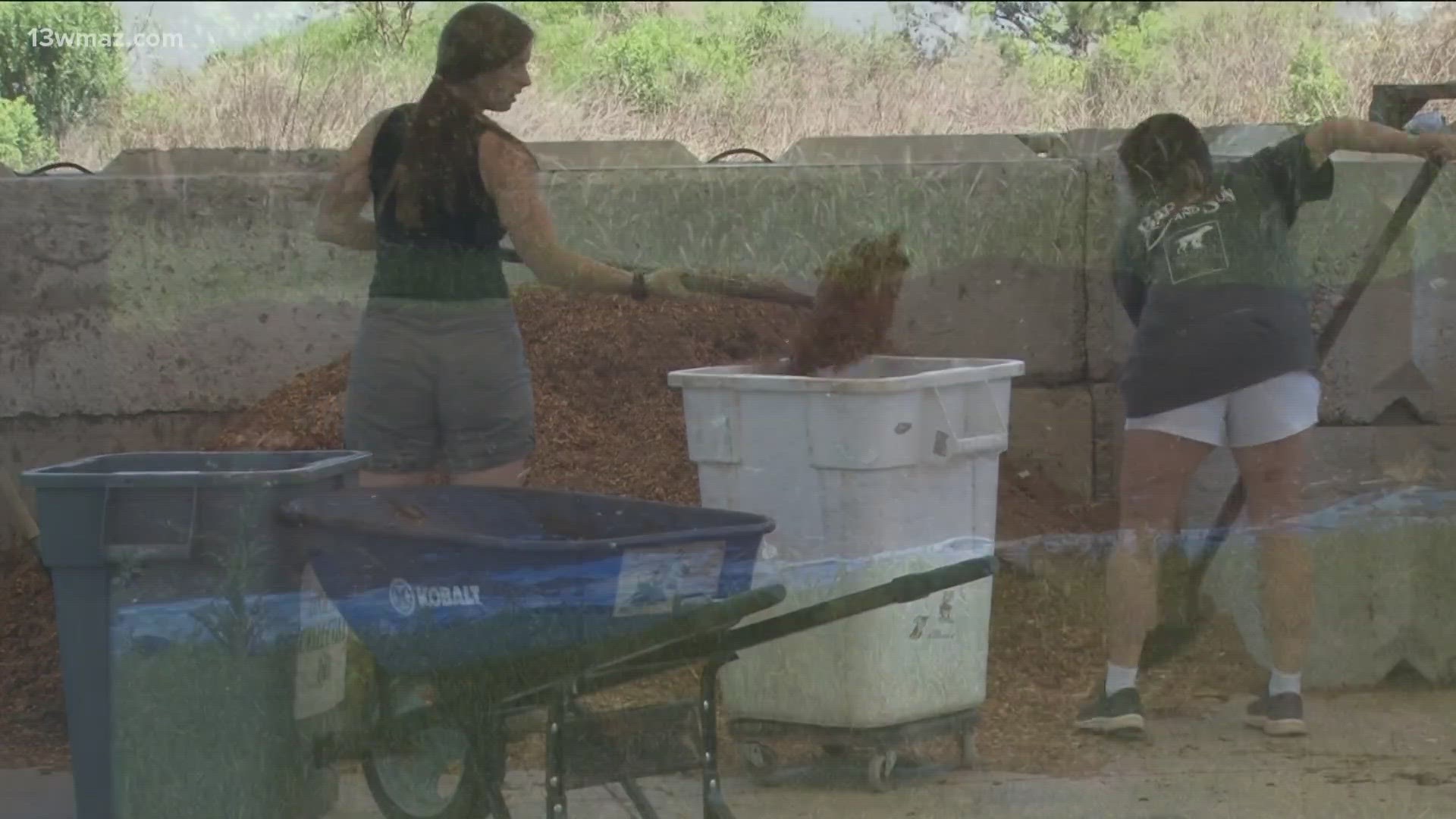 Georgia College's all-female compost team is taking their school's food waste and turning it into compost to better the Earth, and for a profit.