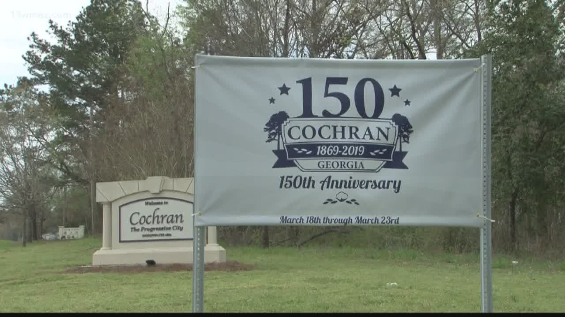 This week, Cochran has a slew of events planned as they celebrate their 150th birthday. Here's a little history of the town of about 5,000 people.