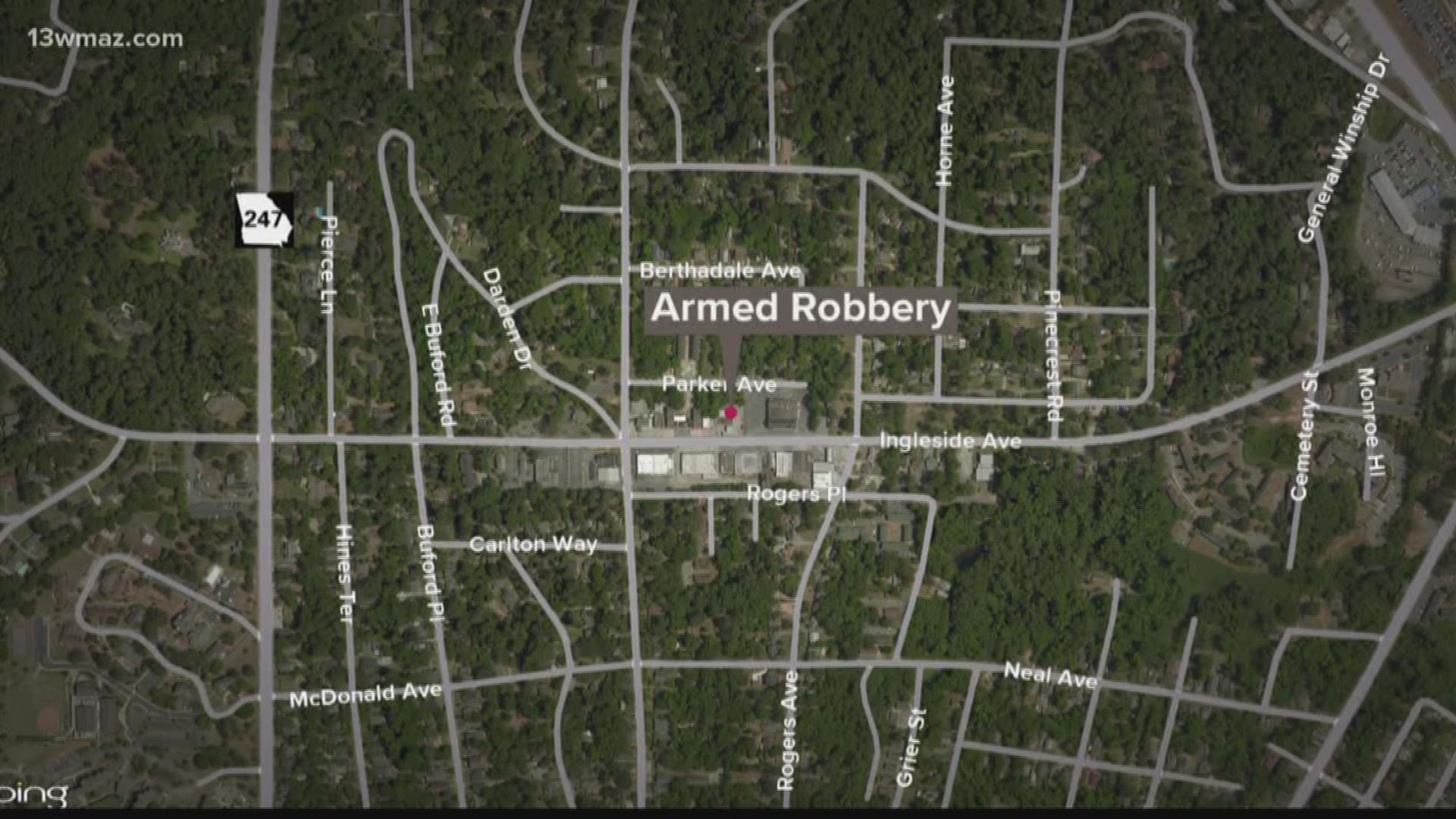 The Bibb County Sheriff's Office says the USA Grocery #3 on Ingleside Avenue was robbed at gunpoint by two men Saturday night. They got away with an undisclosed amount of money, and no one was injured during the robbery.