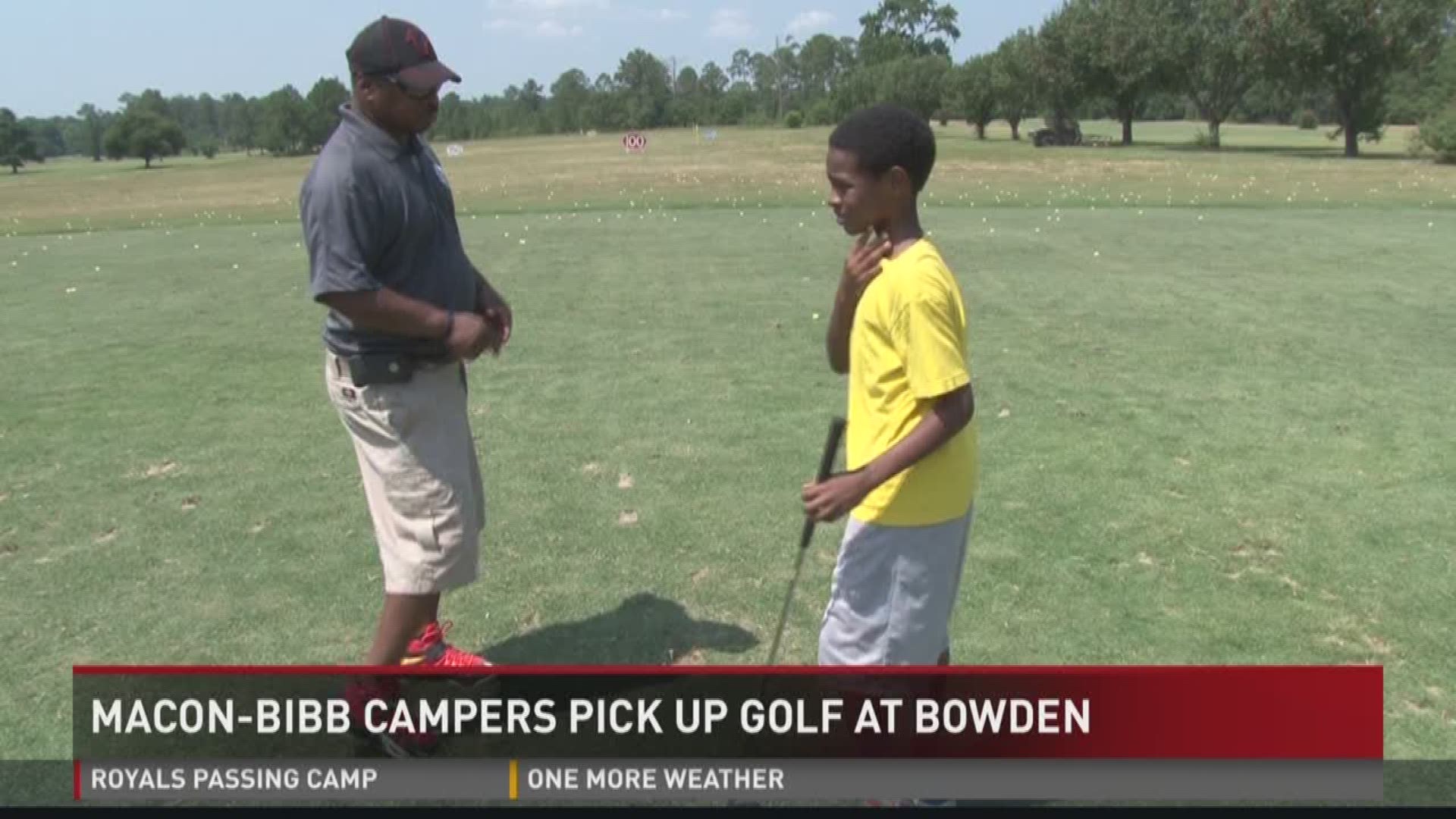 Macon-Bibb campers pick up golf at Bowden