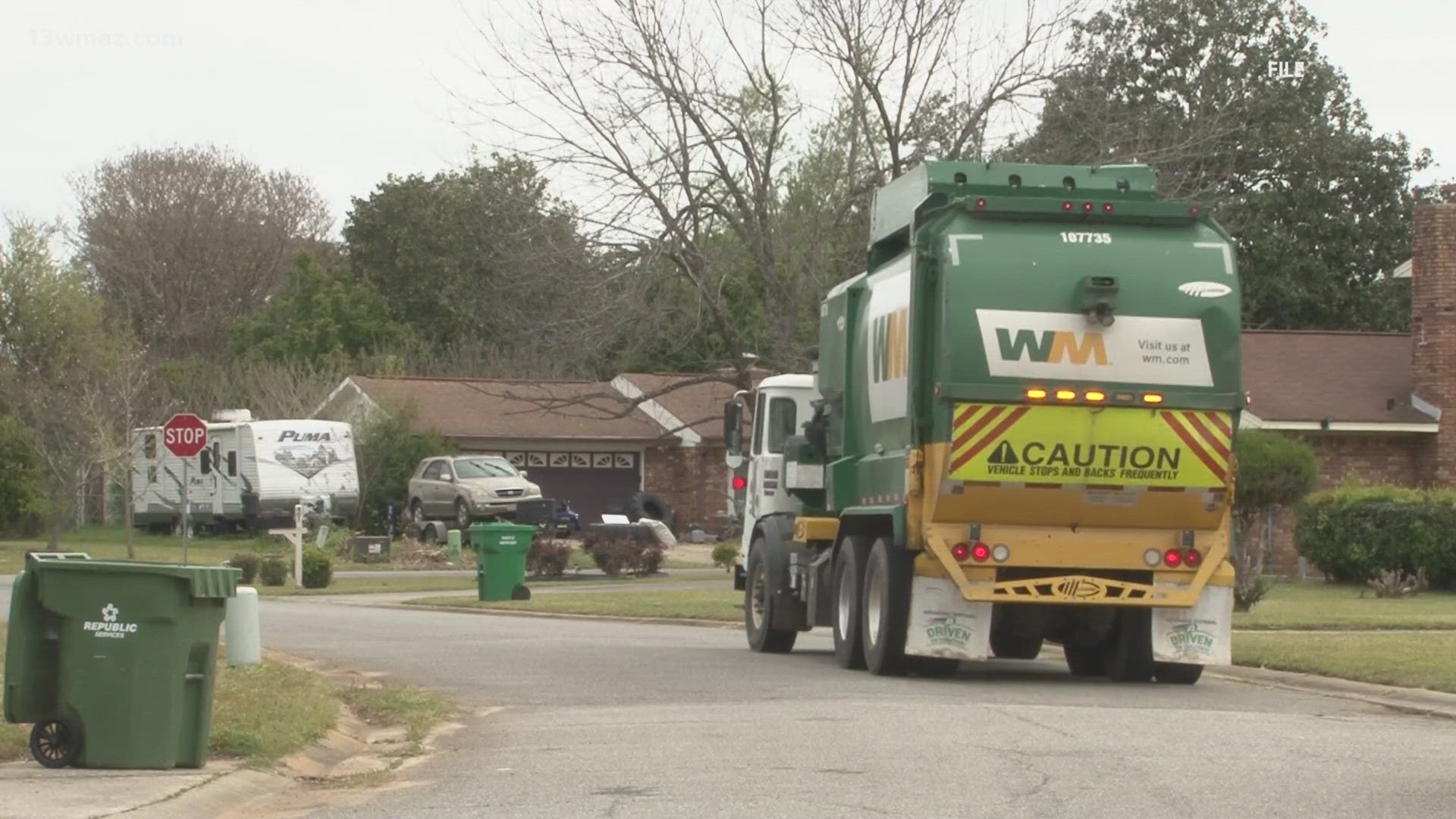 Houston County Commissioners voted to replace "Waste Management" with "Ryland Environmental" for waste disposal.