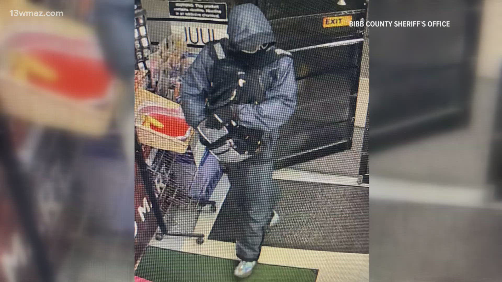 They say it happened at around 4:15 a.m. at the Citgo on Houston Road. Now, they're asking for your help finding the suspect.