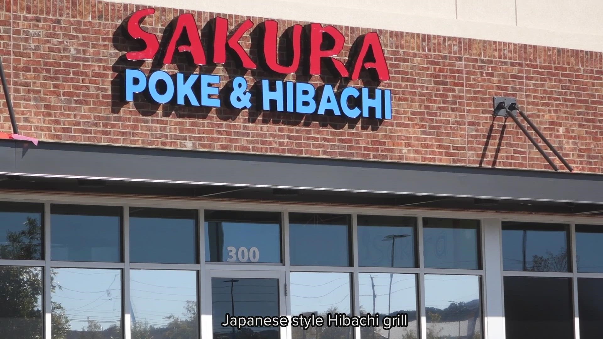 A new Japanese restaurant is now open in west Macon. Sakura Poke and Hibachi is one of the newest places in the Tobesofkee Crossing shopping center.