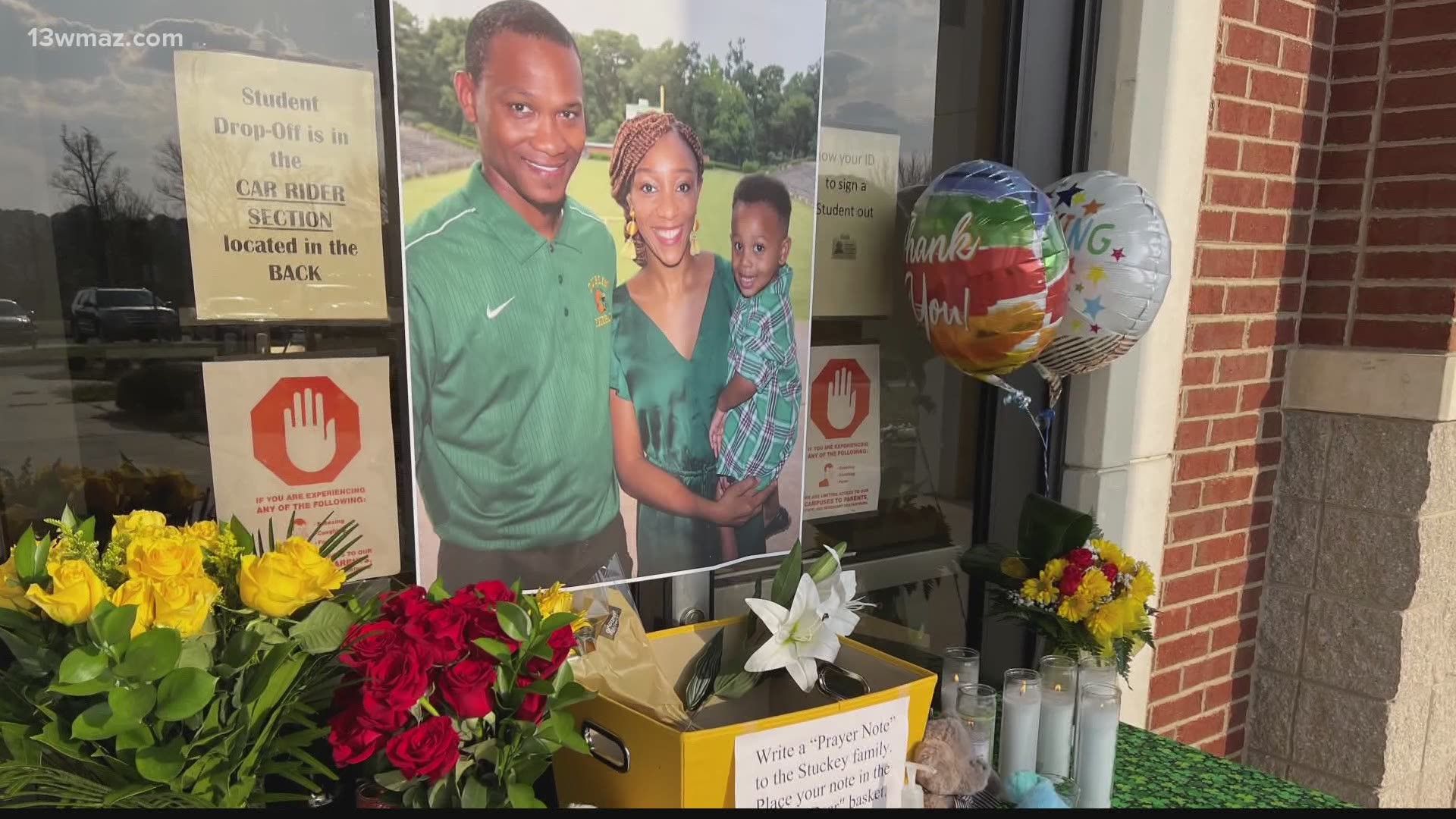 Students and staff at Dublin City Schools are mourning the loss of high school principal Jaroy Stuckey and his family in crash on I-16.