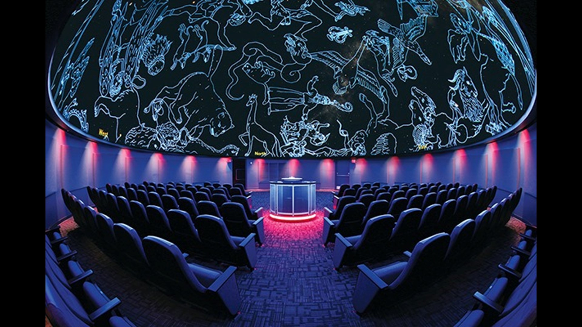 Starting next Thursday, the museum will be hosting full dome film viewings in their planetarium. The films have been edited specifically for the museum's dome.