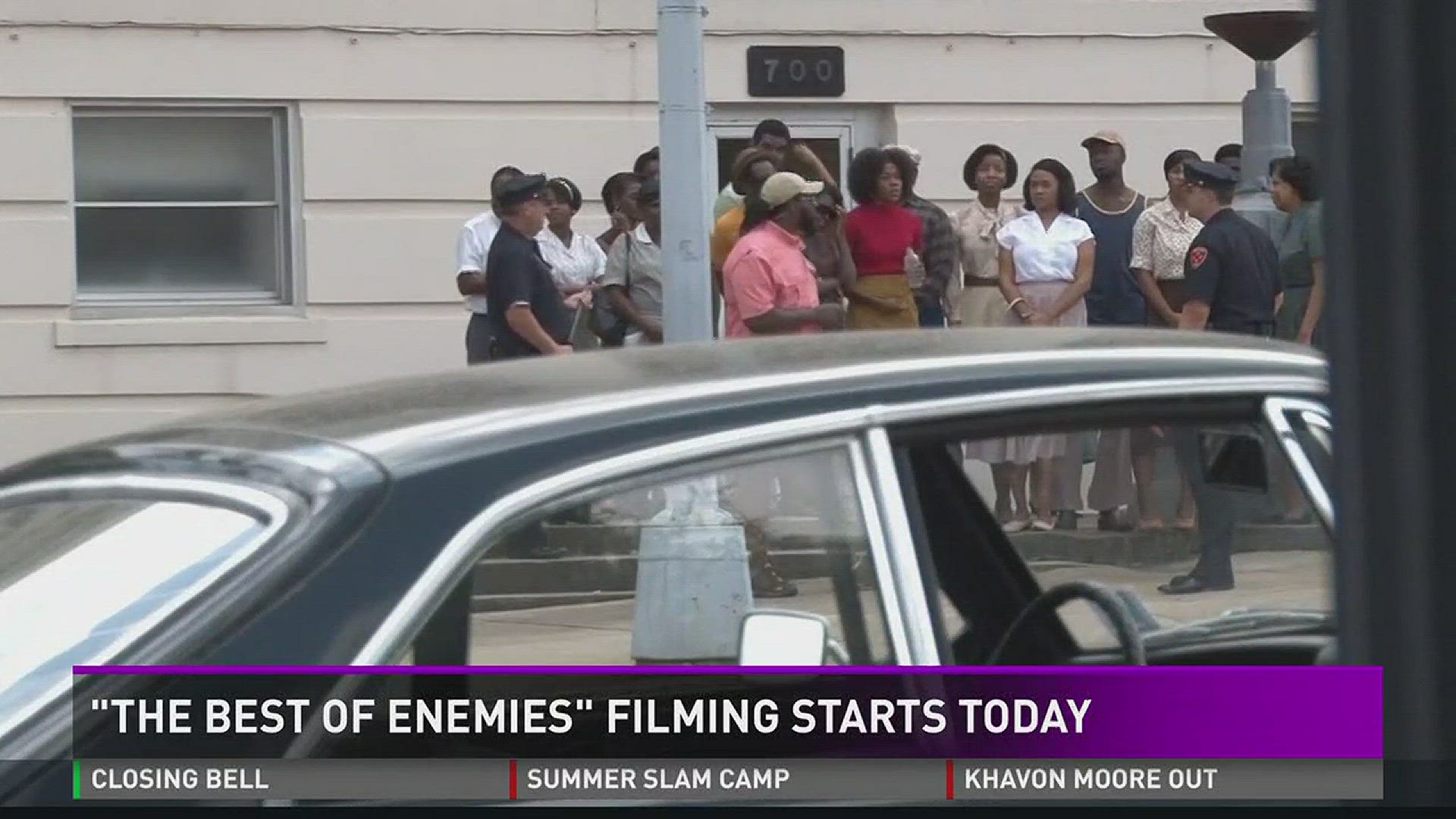 'Best of Enemies' filming begins in Macon