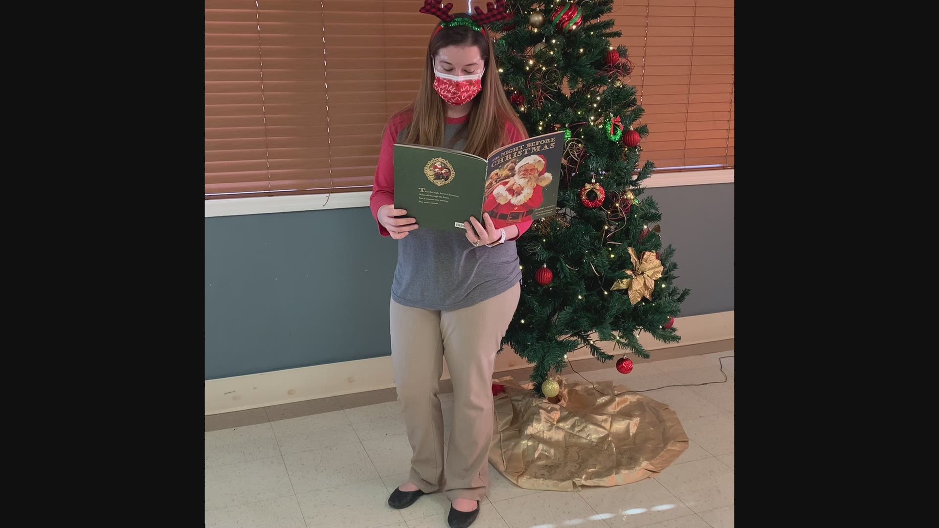 Listen to the people at Bryant Health & Rehab read the Christmas classic!
