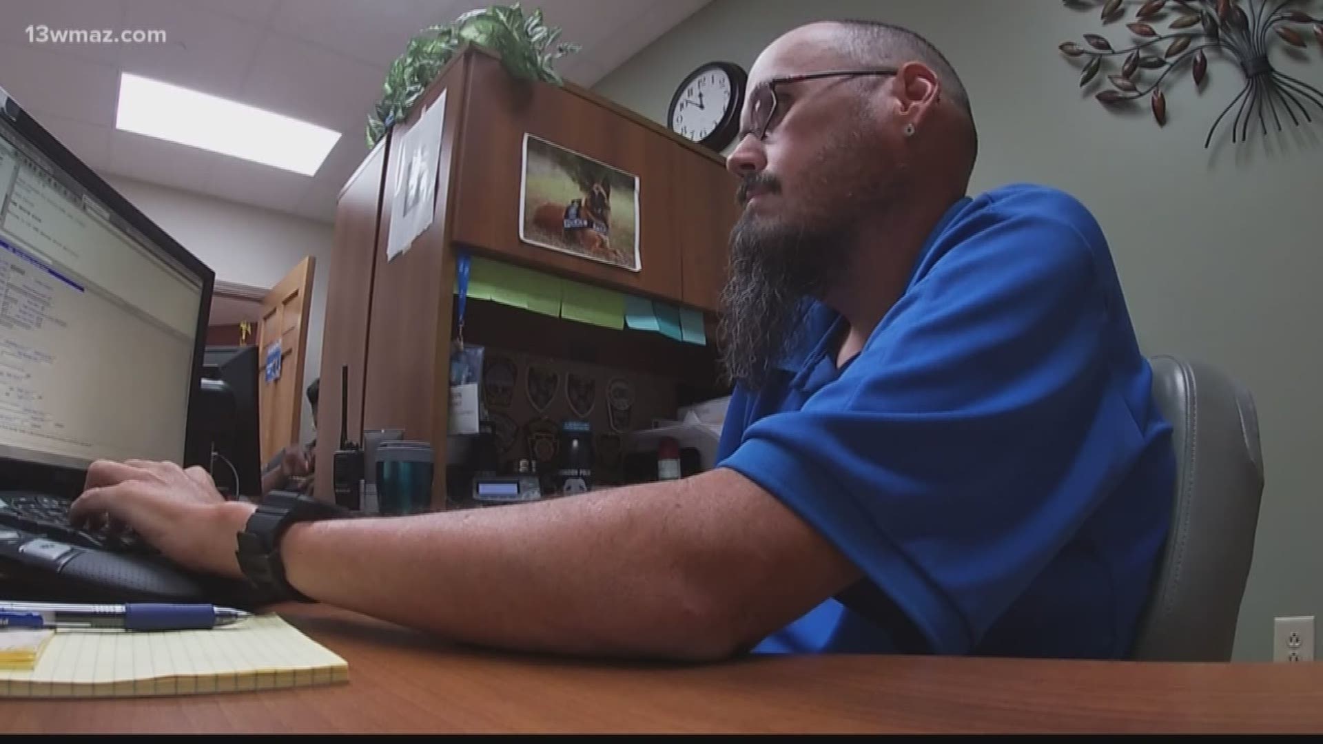 A year ago, a familiar face re-joined the Byron Police Department. Kevin Clance moved back to town to take care of his sister after she was injured in a car accident. Sarah Hammond shares Clance's inspiring story and why he says he just wants to help people.