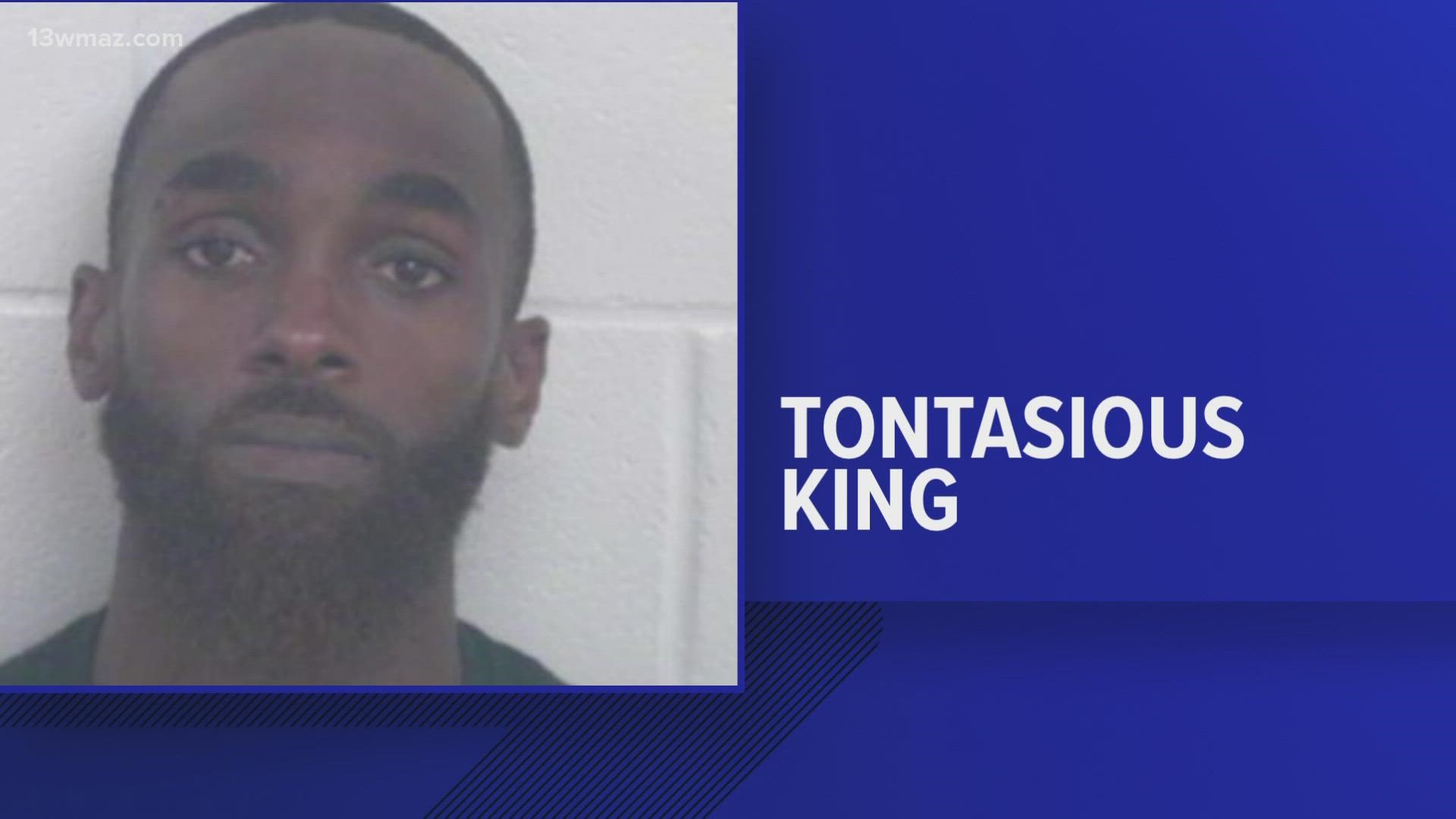 Tontasious Jermall King, 30, of Wrightsville has been charged with Aggravated Assault and Reckless Conduct