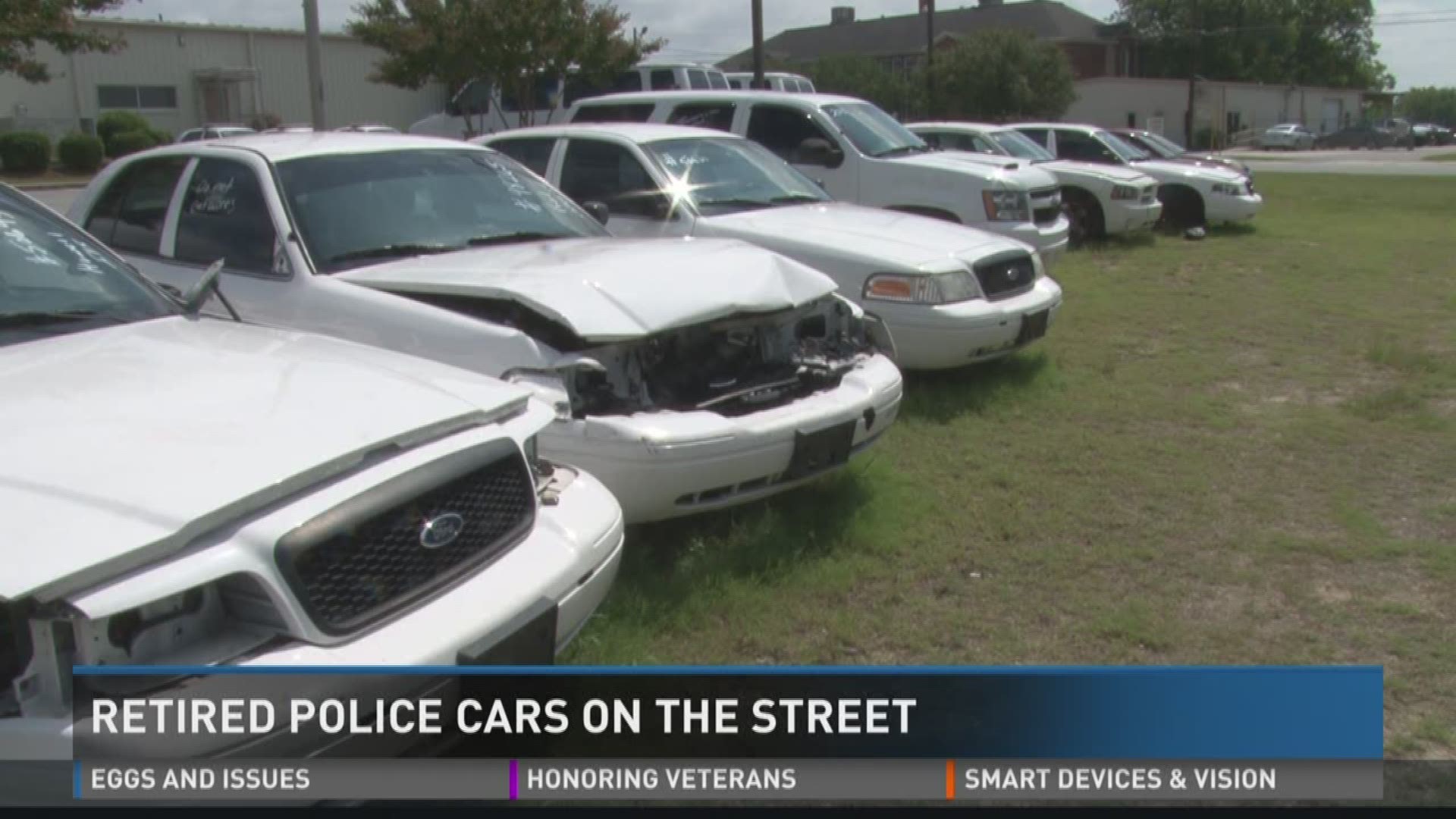 Retired police cars worry drivers